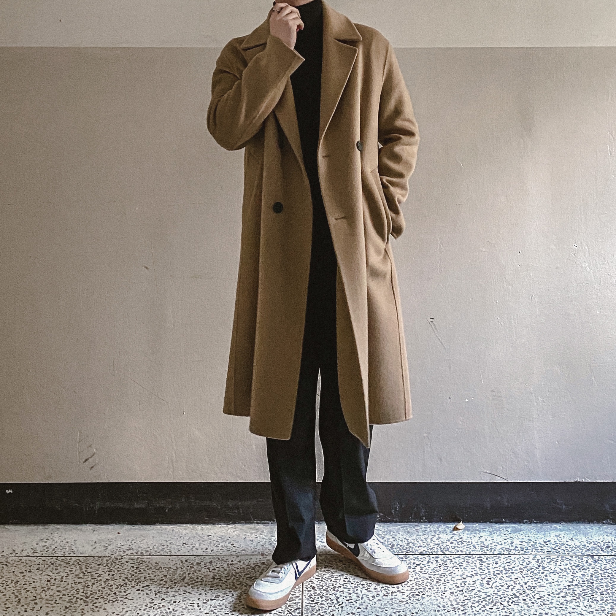Nike x J.Crew Killshot 2 Sail Midnight Navy 착용 스타일
