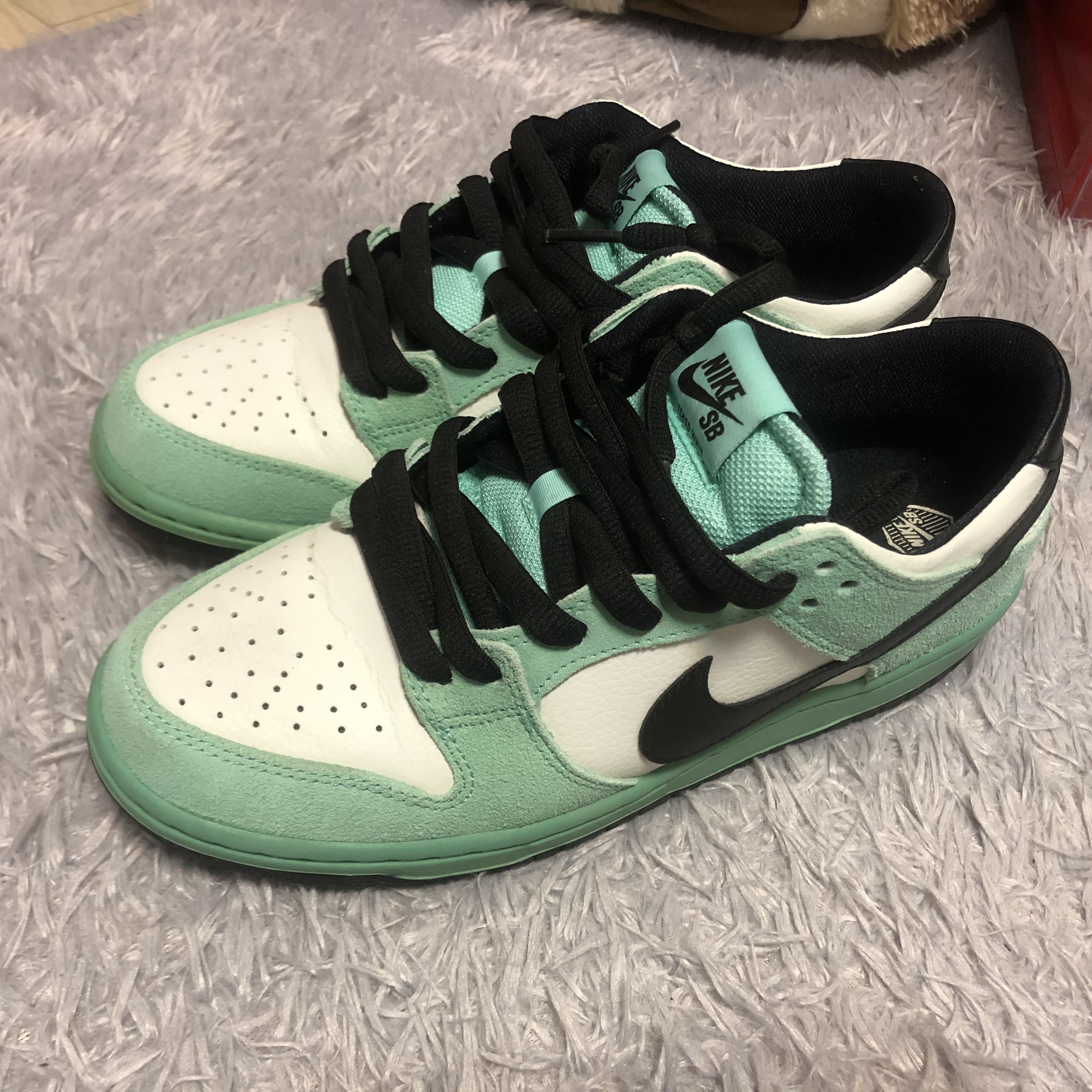 Nike Dunk SB Low Sea Crystal, Nike x Ben & Jerry's SB Dunk Low Chunky Dunky 착용 스타일 - 1