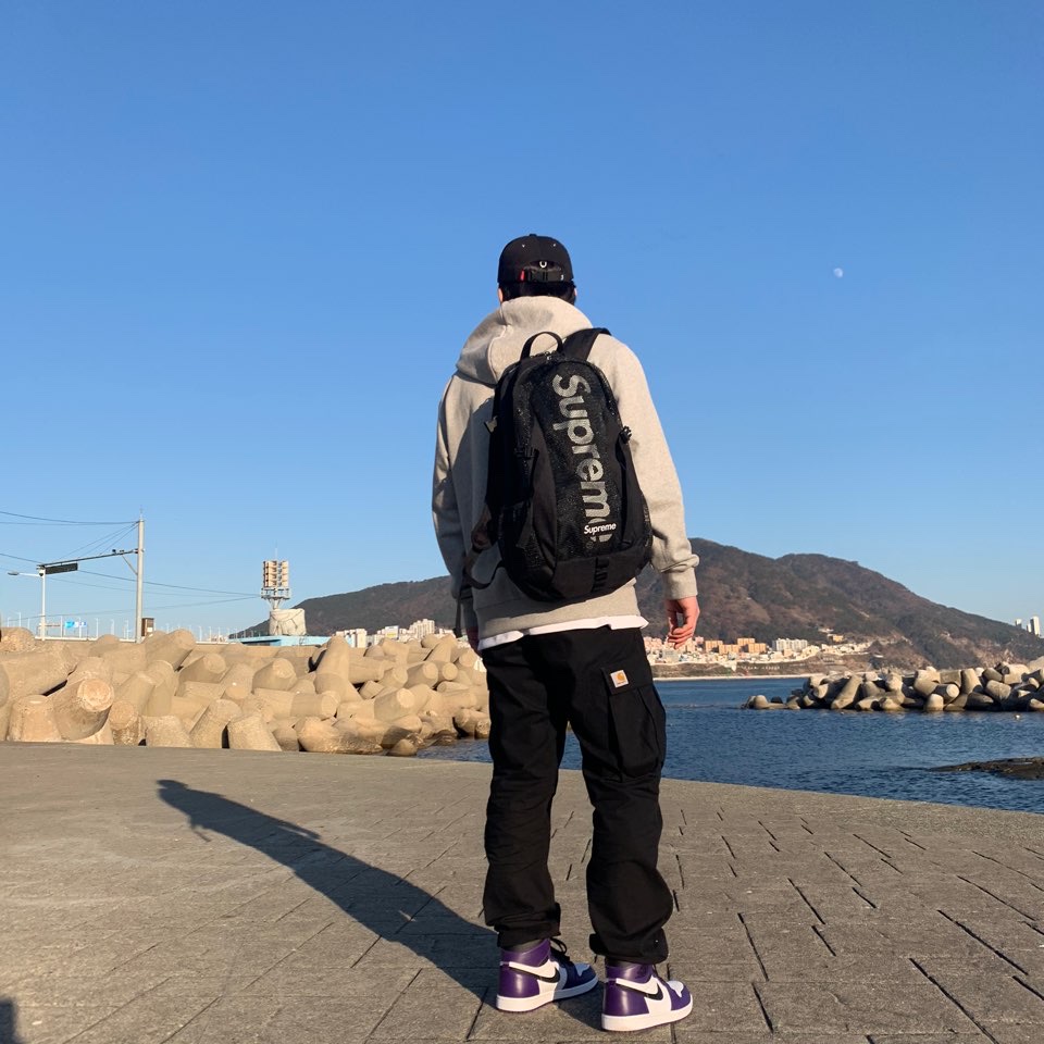 Jordan 1 Retro High OG Court Purple 2020 착용 스타일 - 1