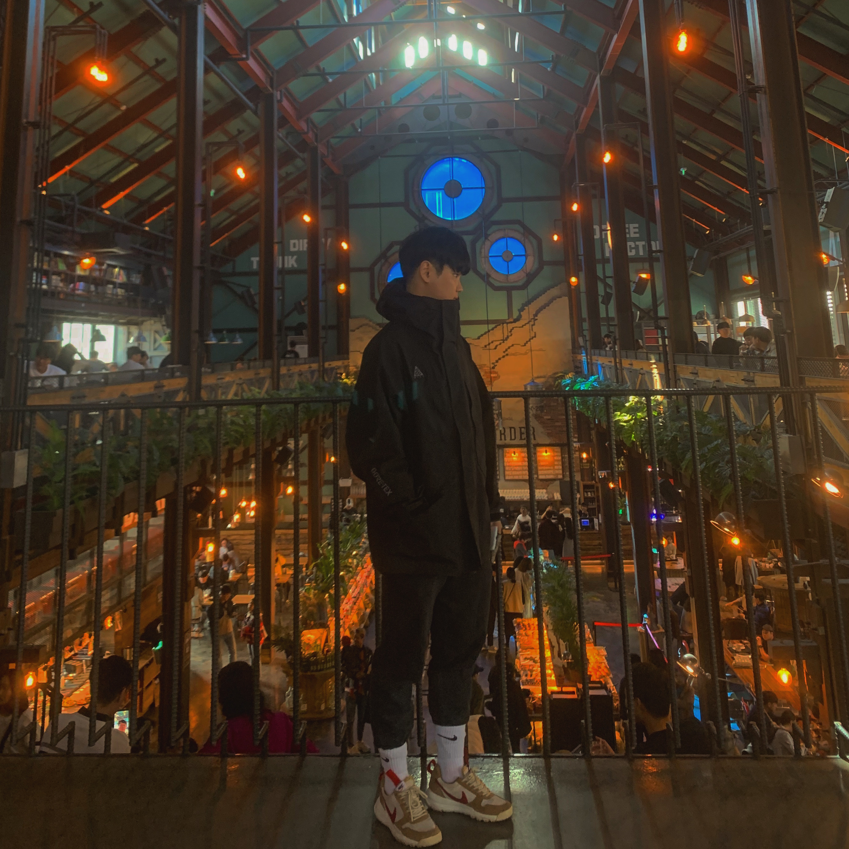 Nike x Tom Sachs Mars Yard Shoe 2.0 Space Camp, Nike ACG Gore-Tex Jacket Black - US/EU 착용 스타일