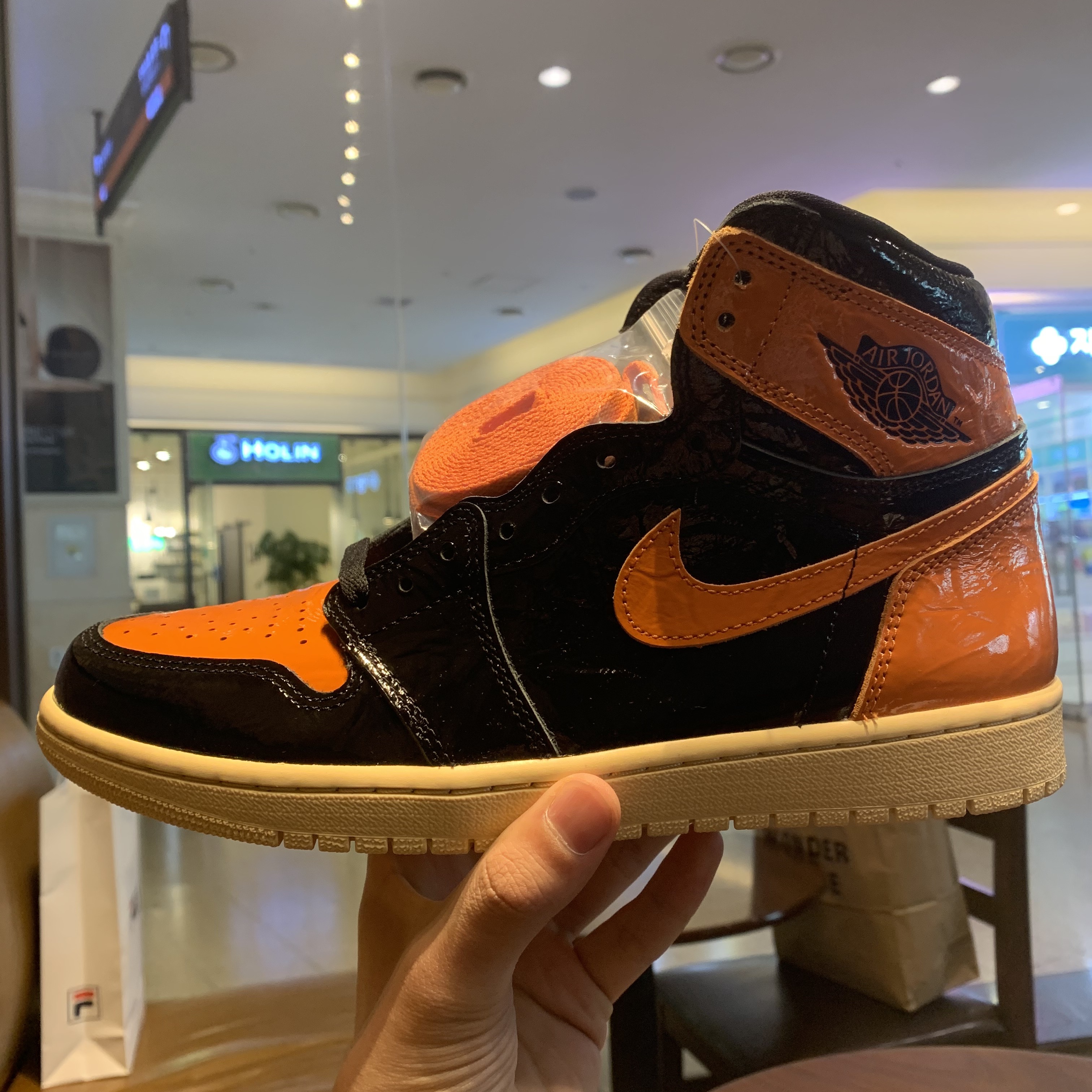 Jordan 1 Retro High Shattered Backboard 3.0 착용 스타일
