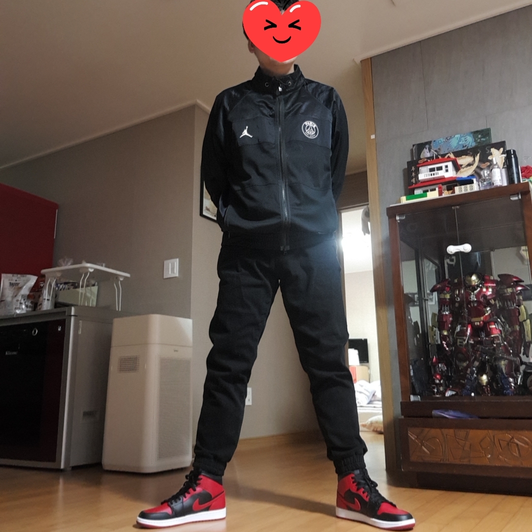 Jordan 1 Mid Bred Banned 2020 착용 스타일