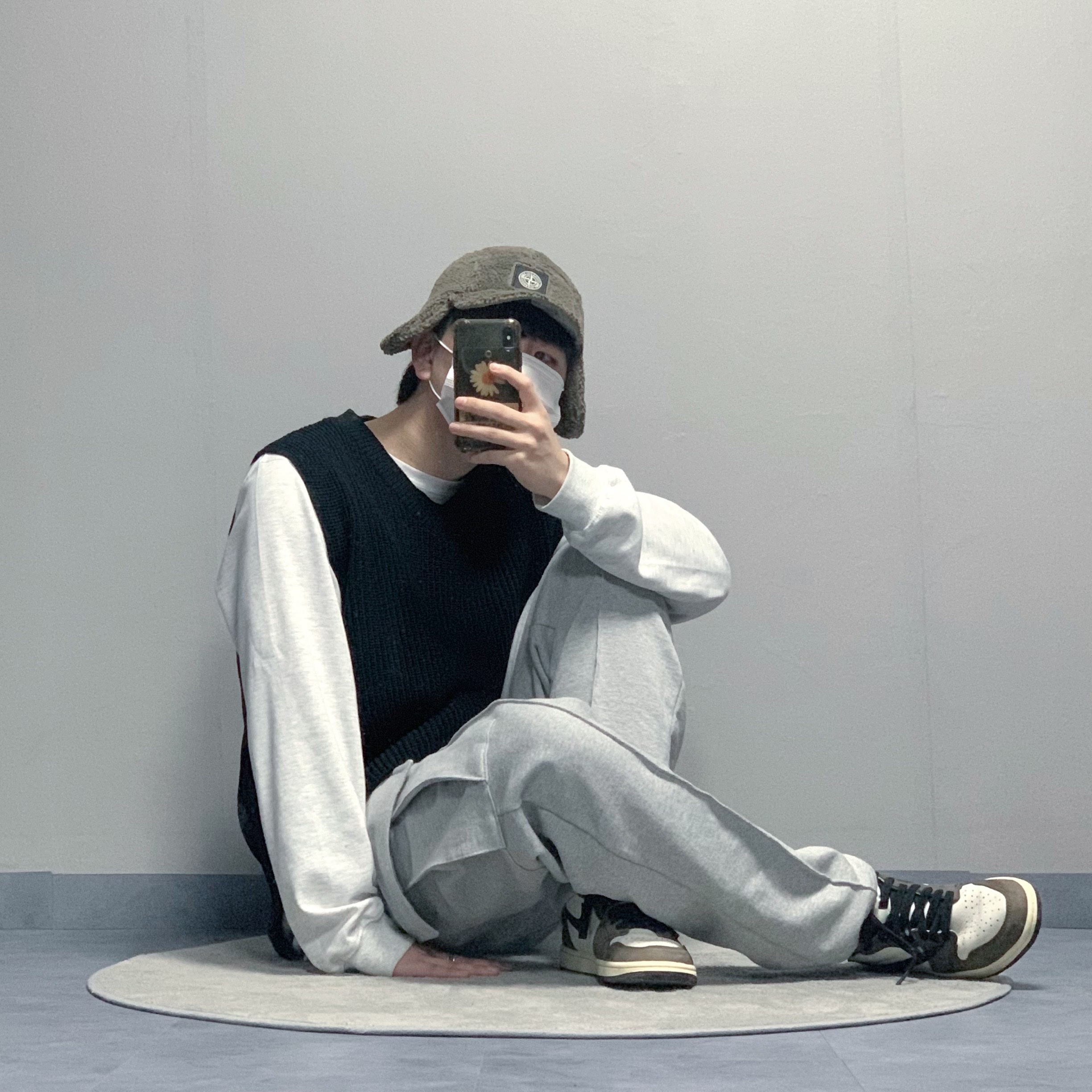 Jordan 1 x Travis Scott Retro High OG SP Mocha 착용 스타일