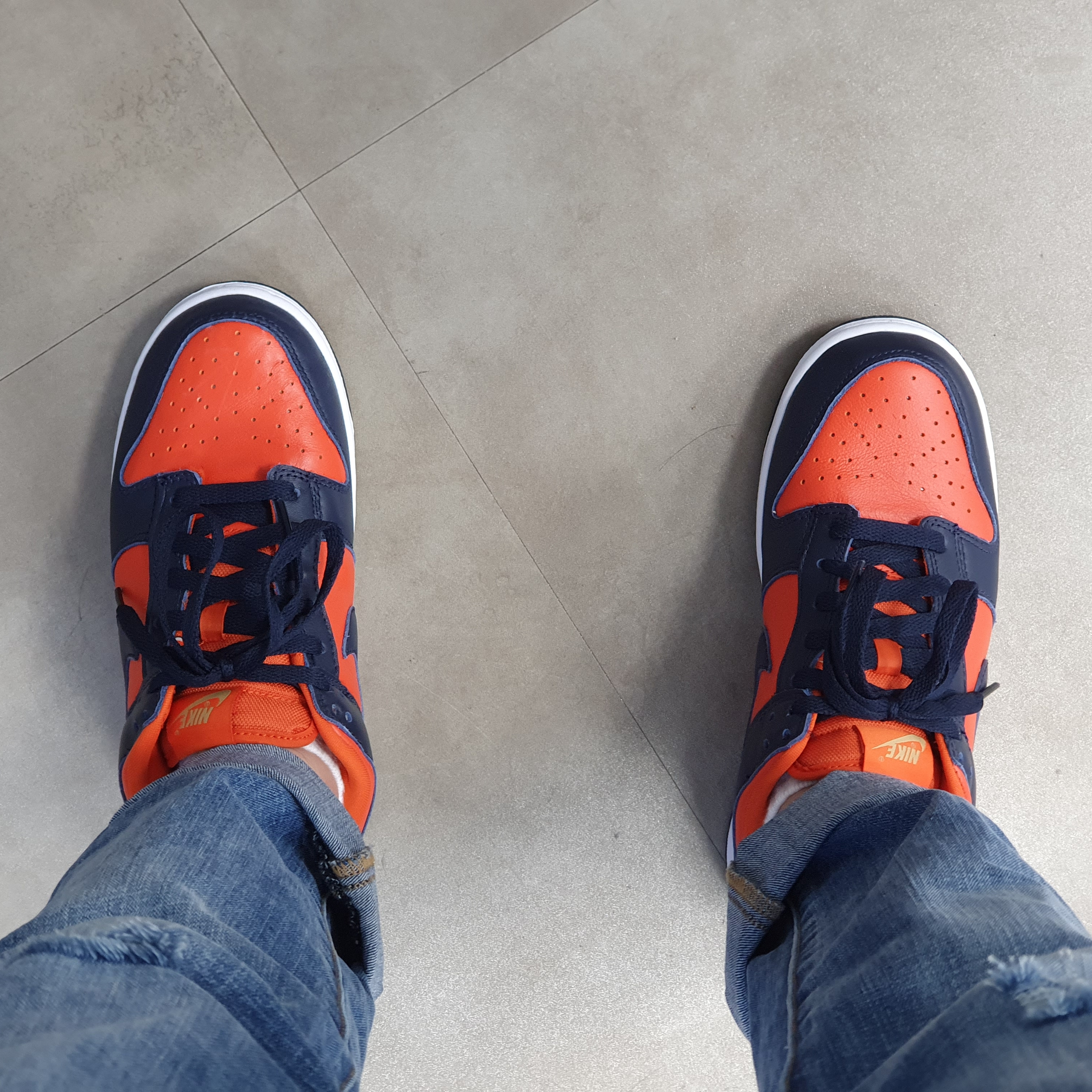 Nike Dunk Low SP Champ Colors 착용 스타일