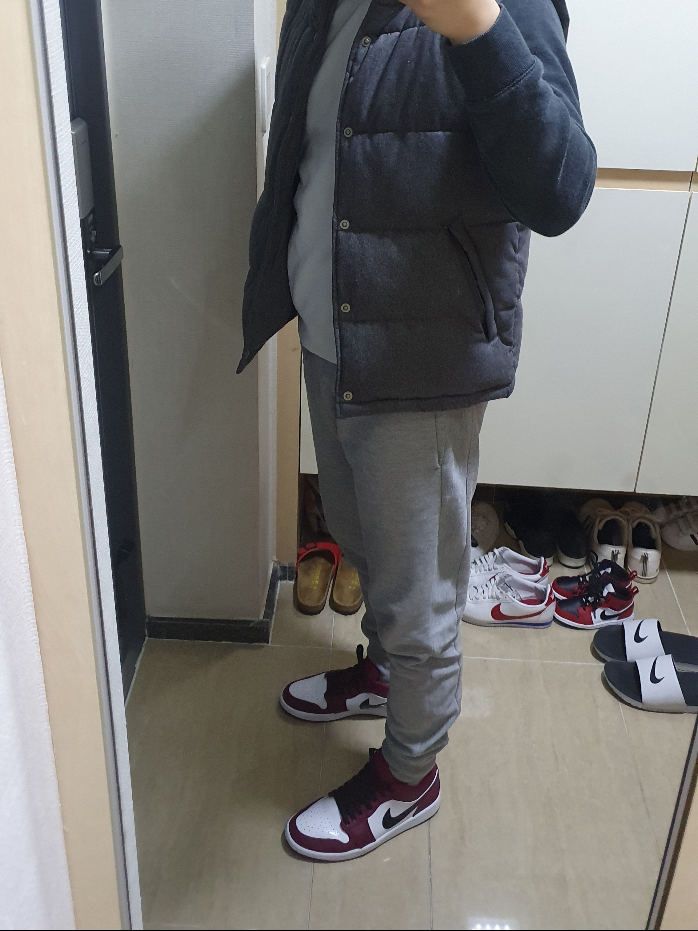 Jordan 1 Low Noble Red 착용 스타일