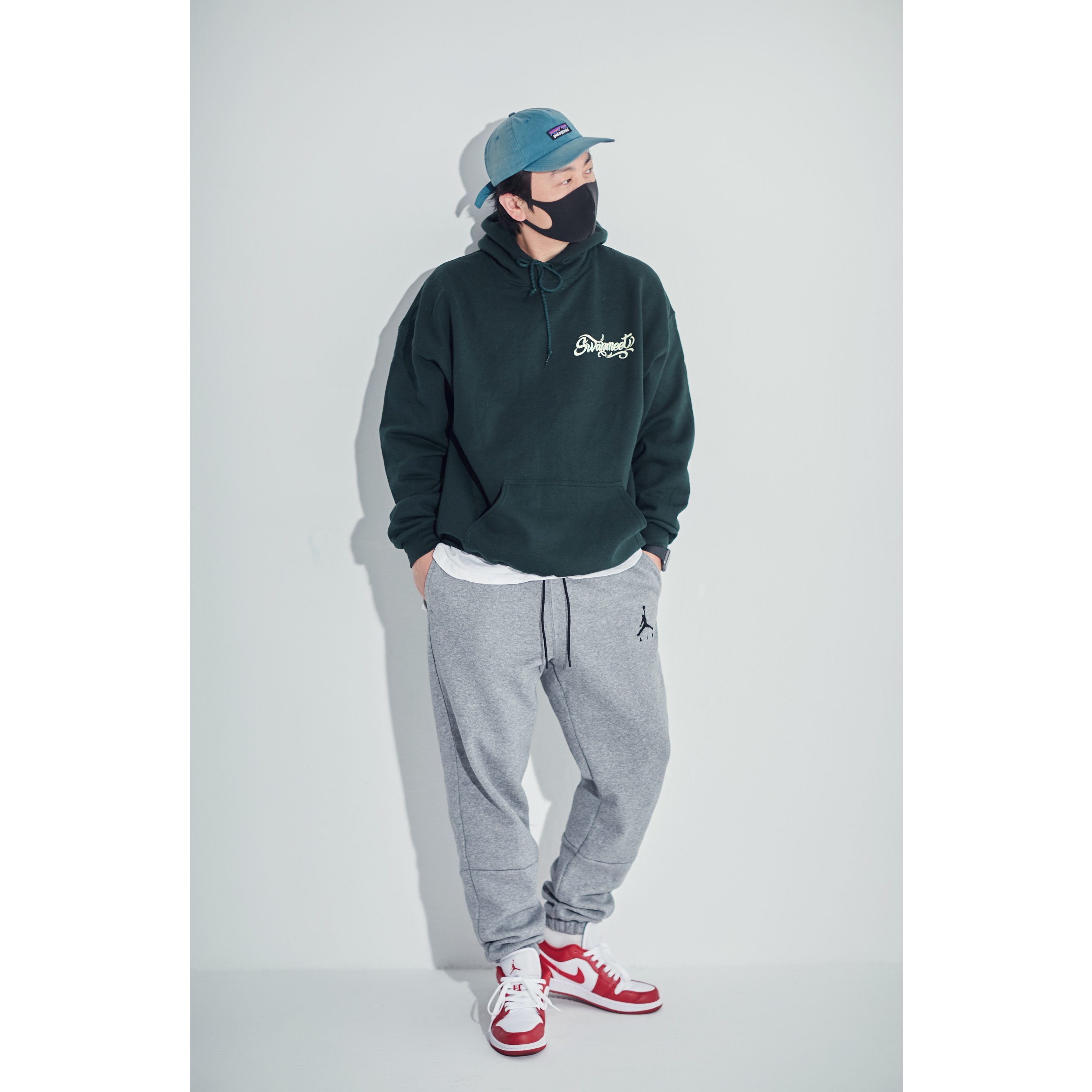 Jordan 1 Low Gym Red White 착용 스타일