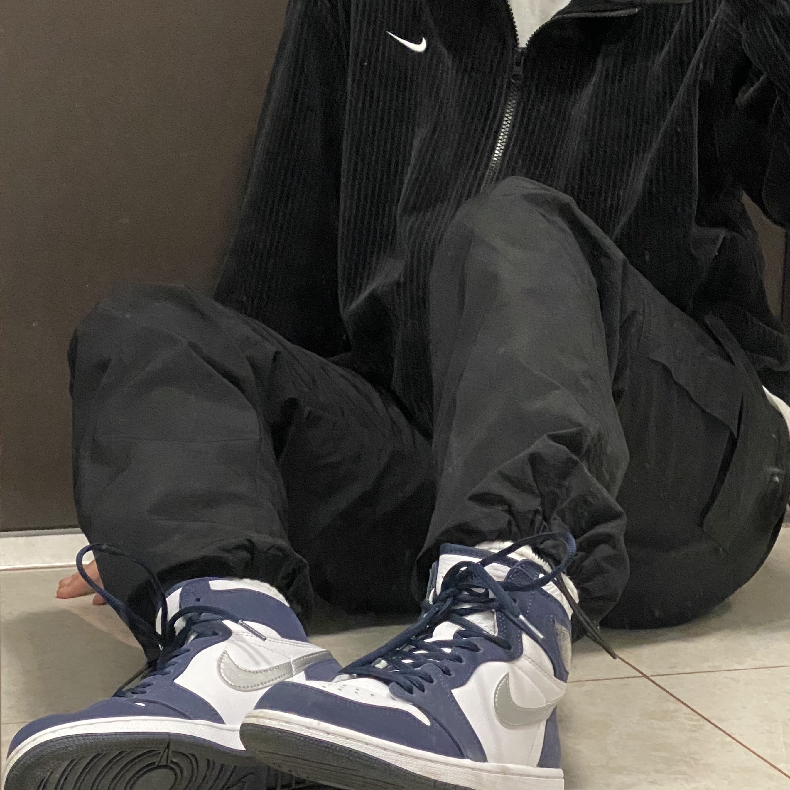Jordan 1 Retro High OG CO.JP Midnight Navy 착용 스타일