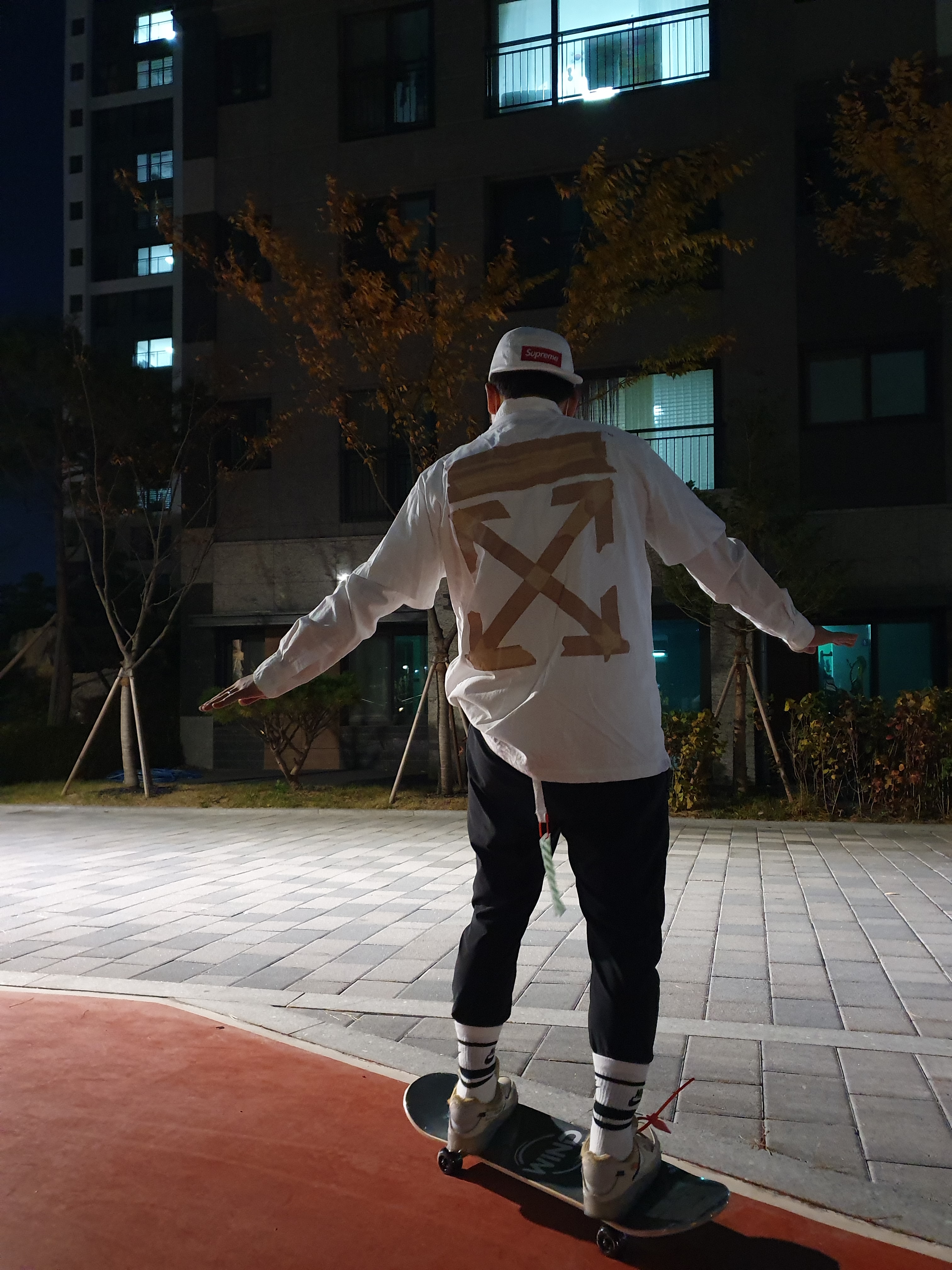 Nike x Off-White Air Max 90 The Ten 착용 스타일