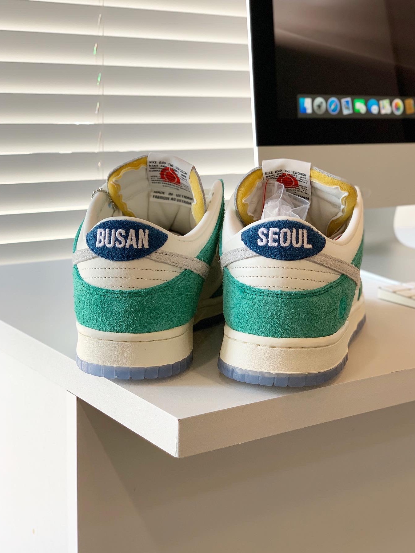 Nike x Kasina Dunk Low Road Sign - Kasina Exclusive 착용 스타일 - 2