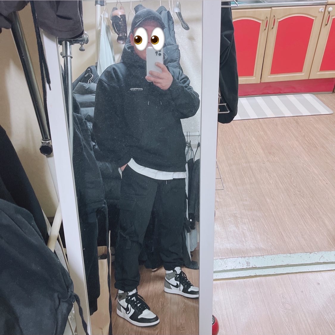 Jordan 1 Retro High OG Black Mocha 착용 스타일