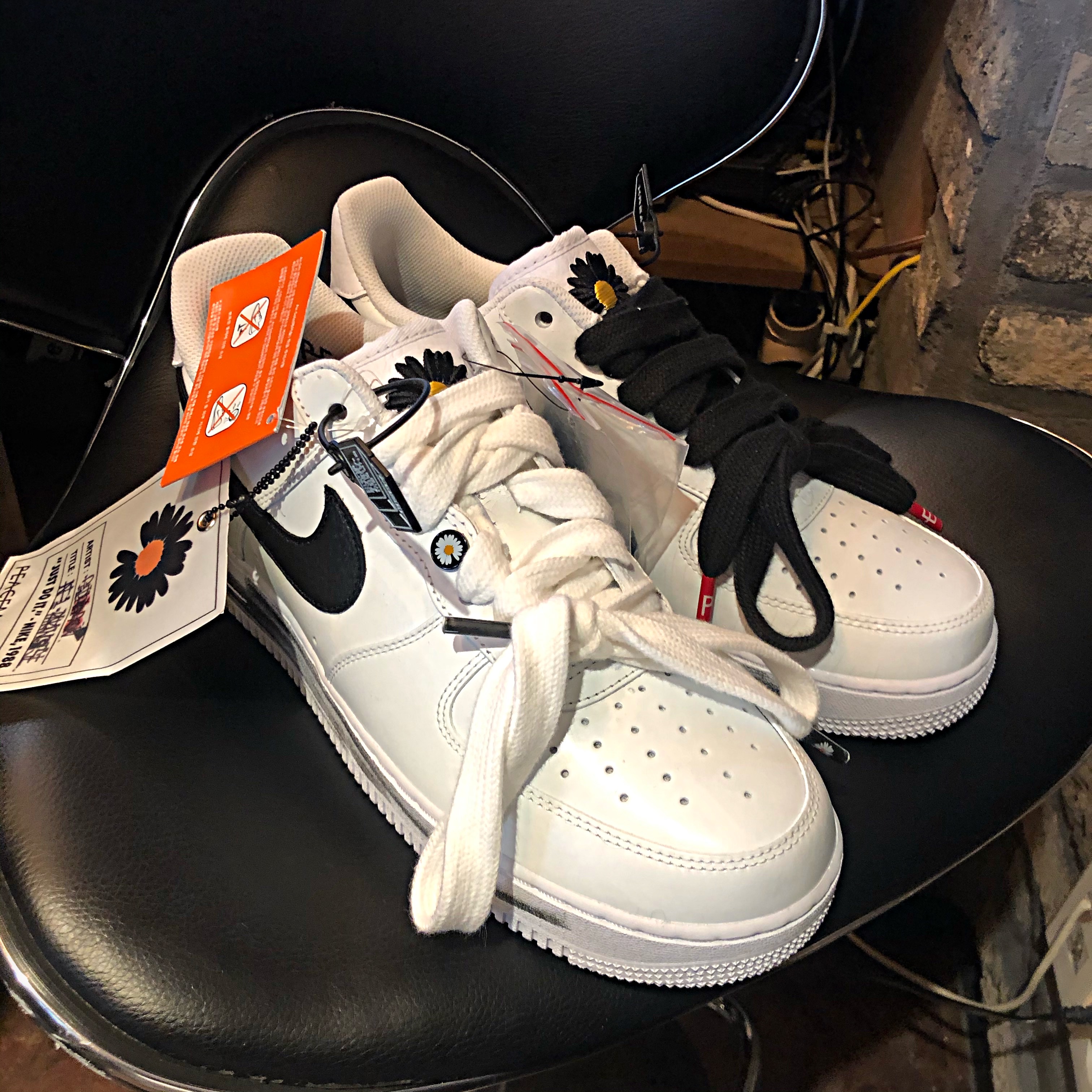 Nike x Peaceminusone Air Force 1 Low Para-Noise 2.0 착용 스타일
