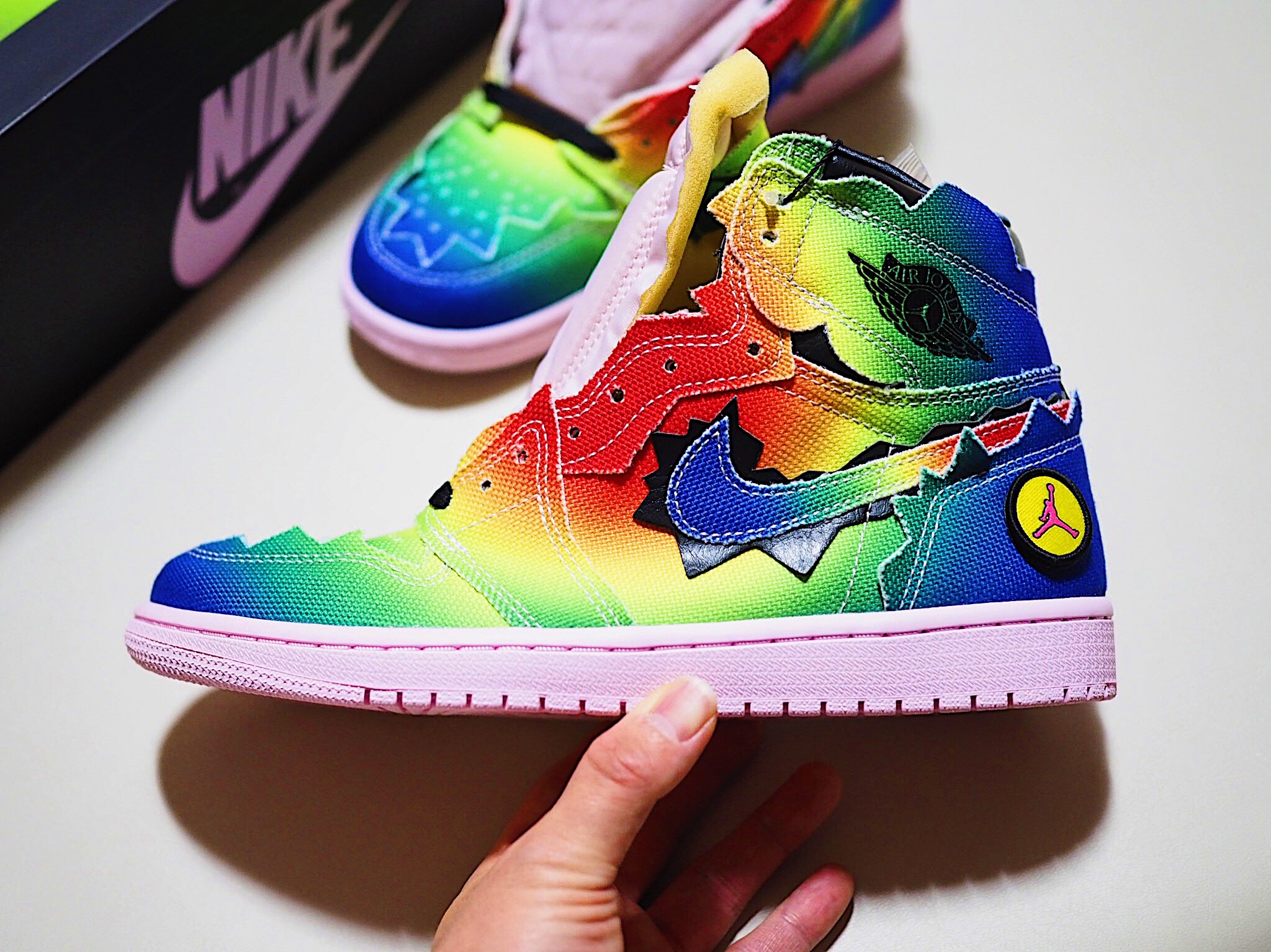 Jordan 1 x J Balvin Retro High OG 착용 스타일 - 3