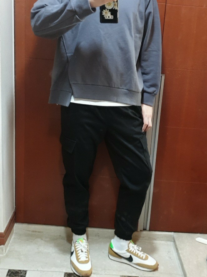 (W) Nike Daybreak Wheat 착용 스타일
