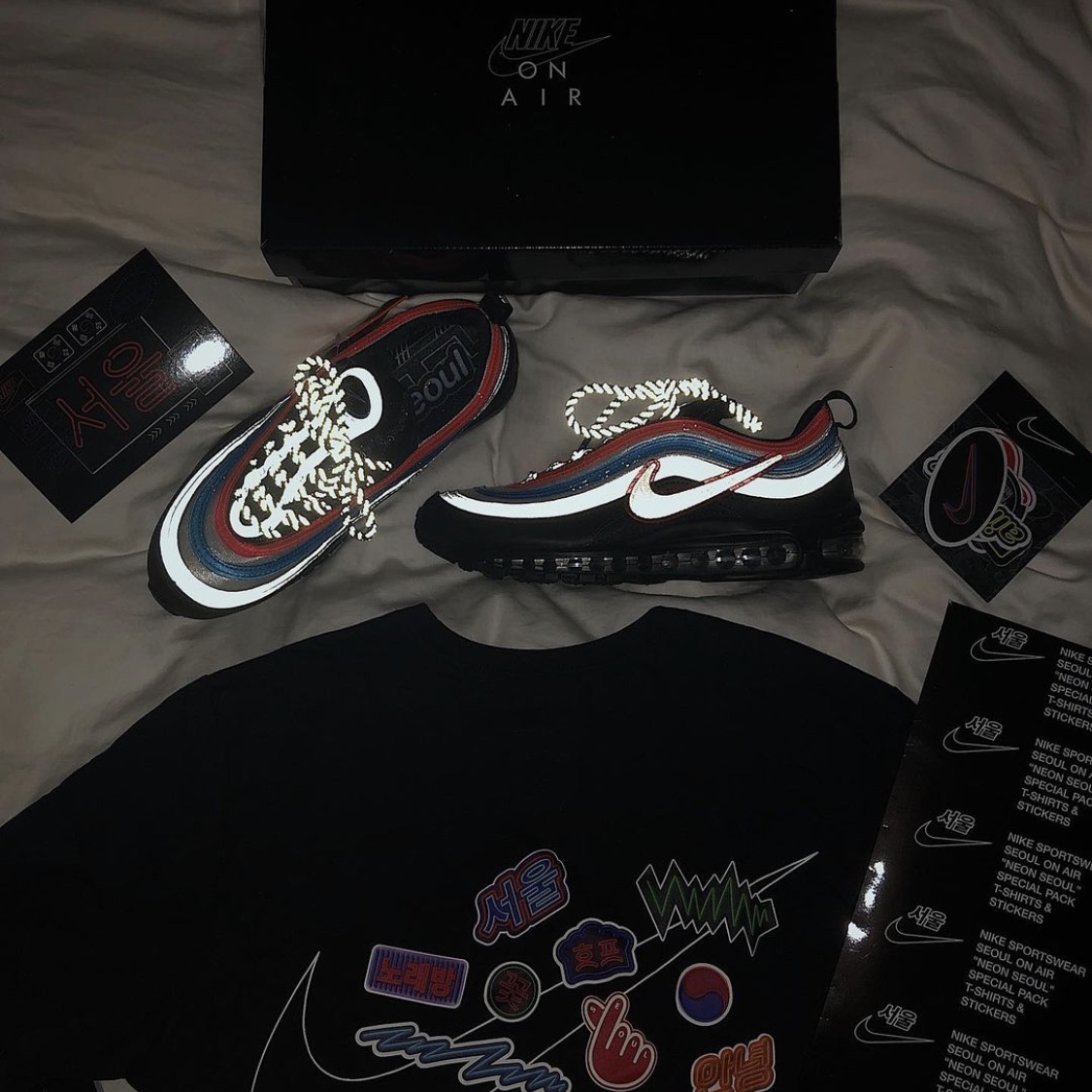 Nike Air Max 97 Neon Seoul 착용 스타일 - 1