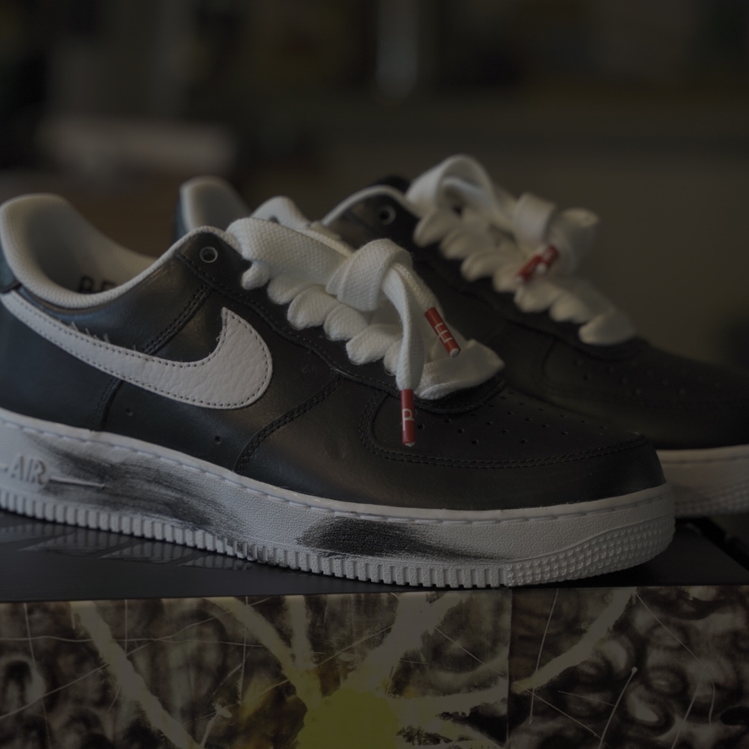 Nike x Peaceminusone Air Force 1 Low Para-Noise 착용 스타일 - 1