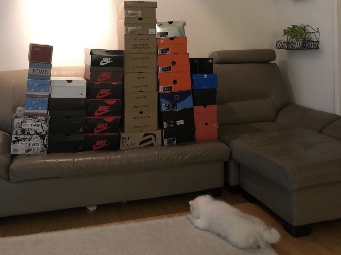 (W) Jordan 1 Retro High OG Mushroom, Nike x Peaceminusone Air Force 1 Low Para-Noise 착용 스타일 - 3