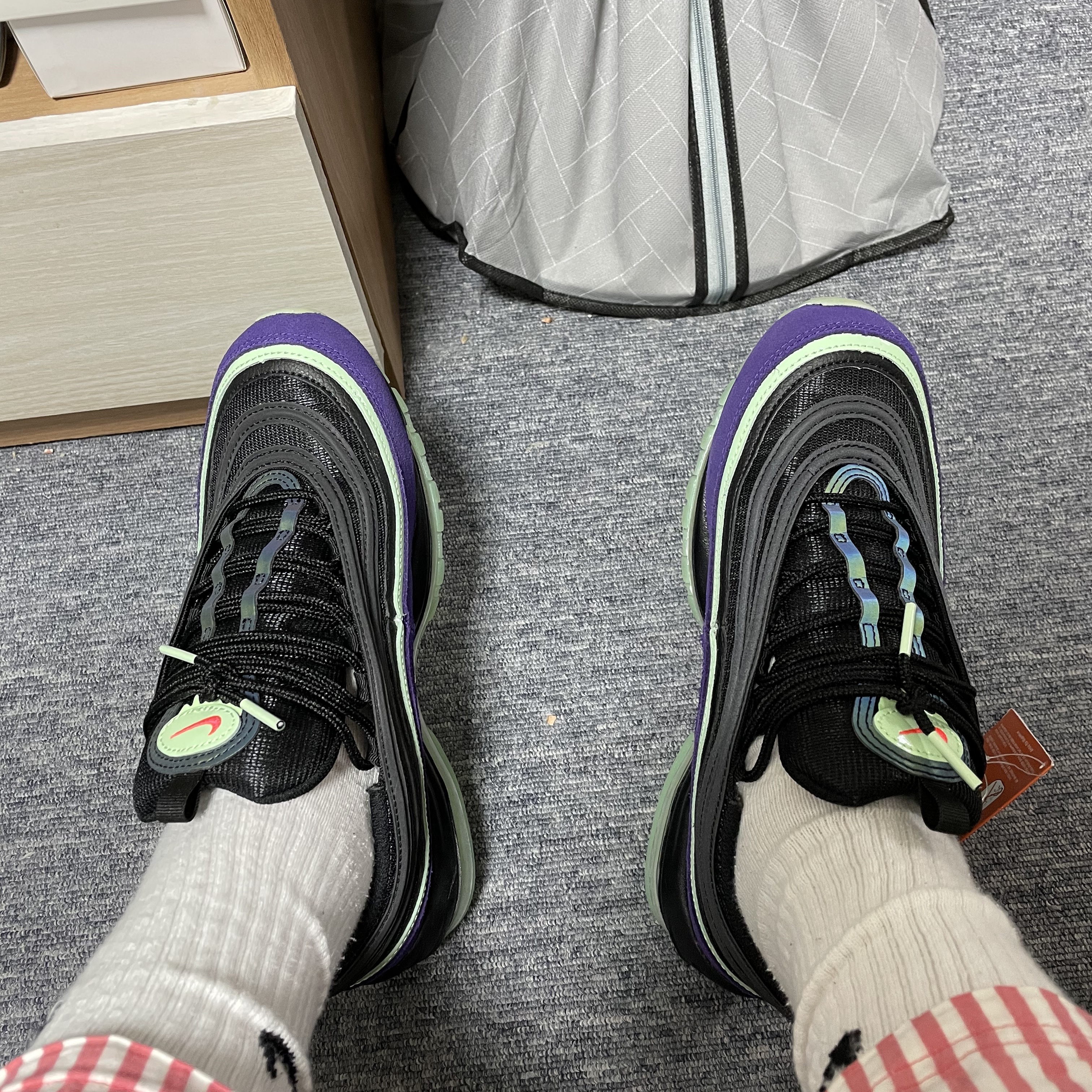 Nike Air Max 97 Halloween 착용 스타일