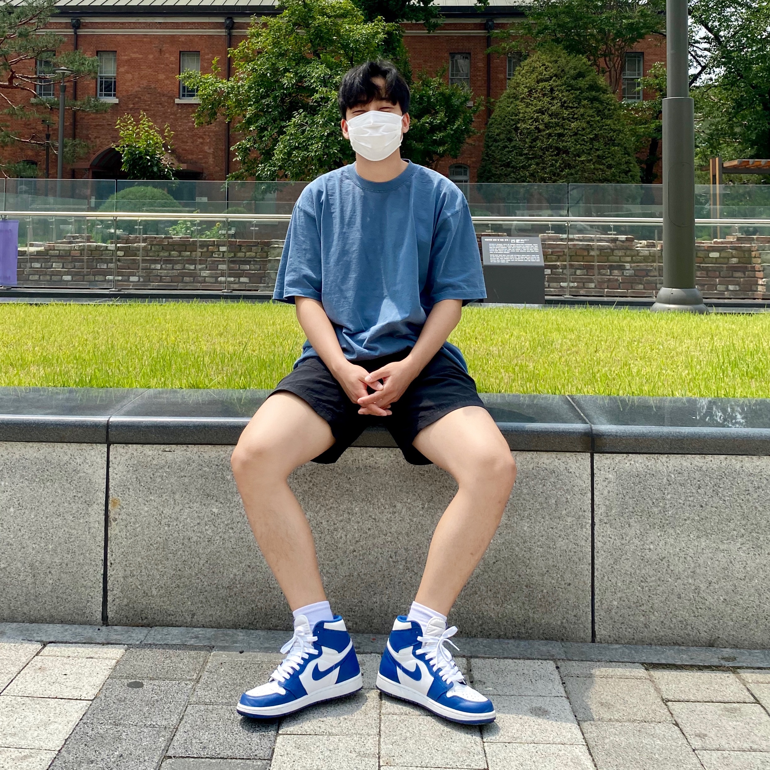 Jordan 1 Retro Storm Blue 착용 스타일