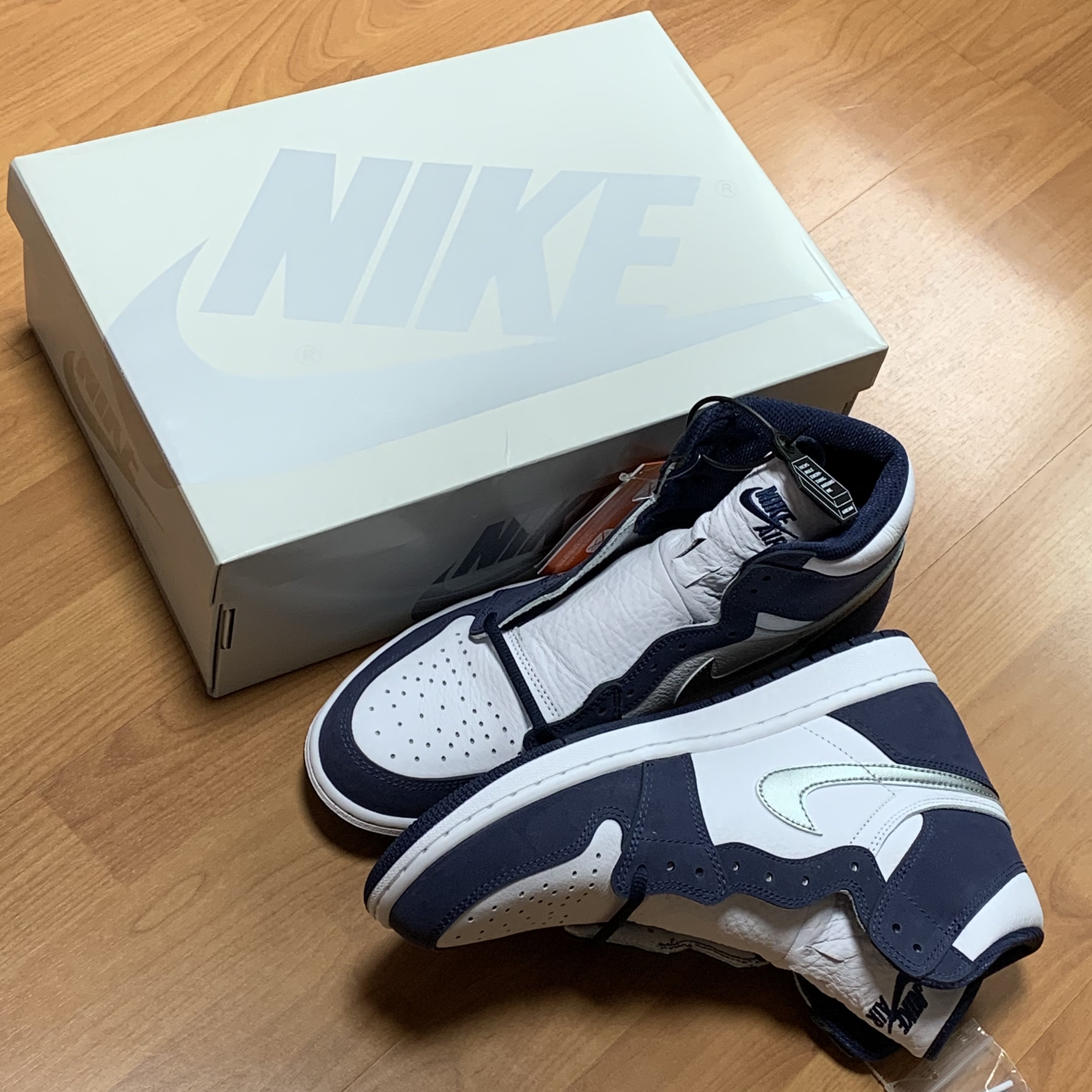 Jordan 1 Retro High OG CO.JP Midnight Navy 착용 스타일