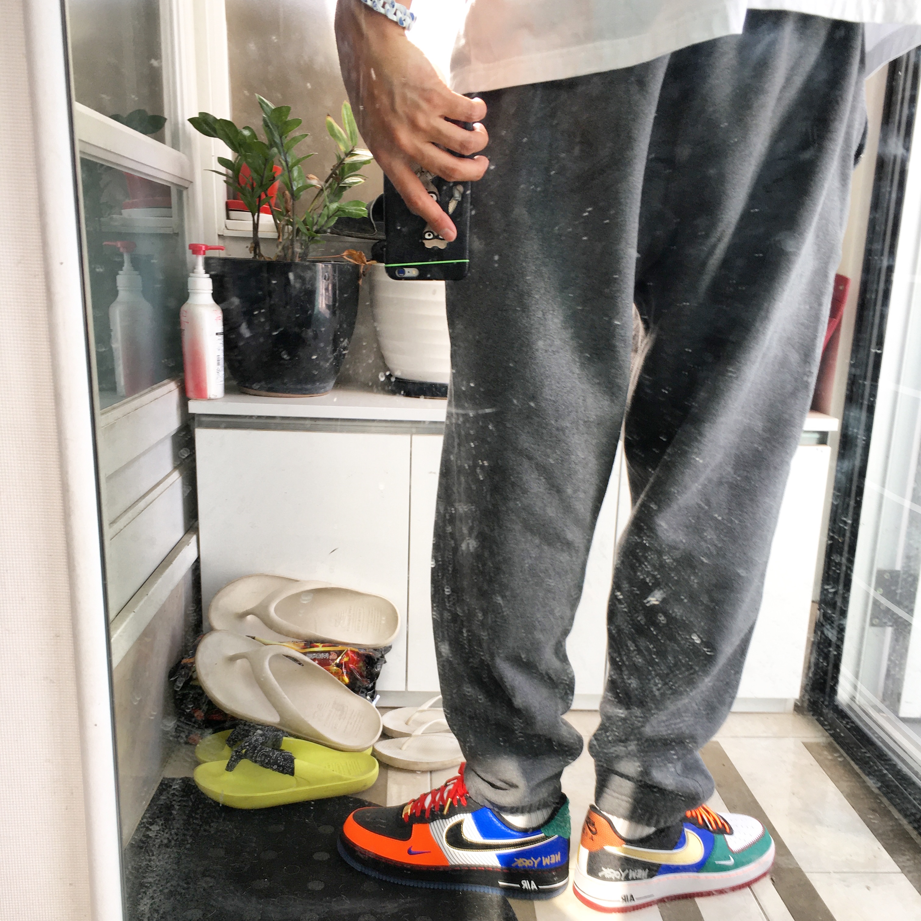Nike Air Force 1 Low NYC City of Athletes 착용 스타일