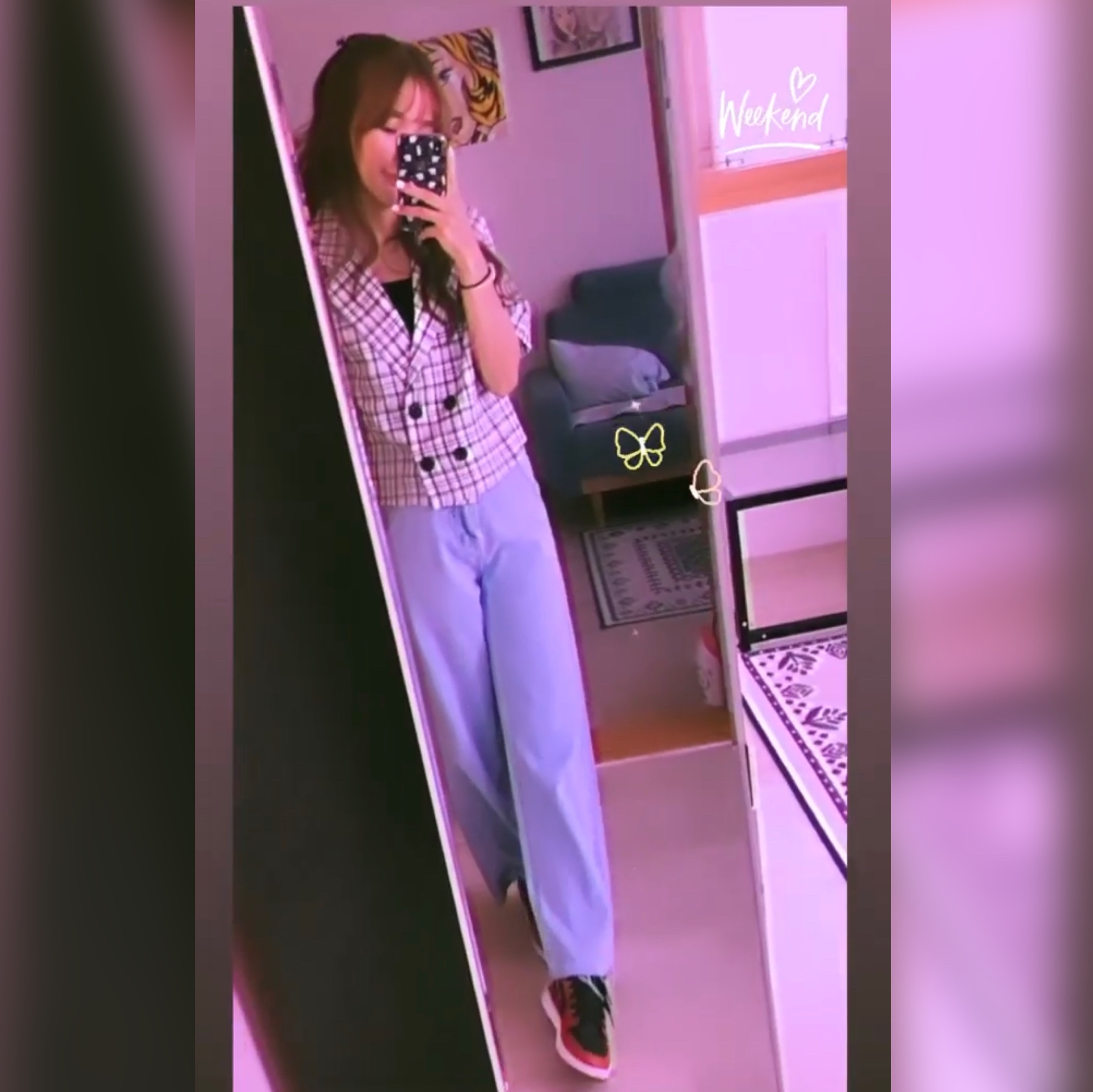 (GS) Jordan 1 Low Varsity Red 착용 스타일