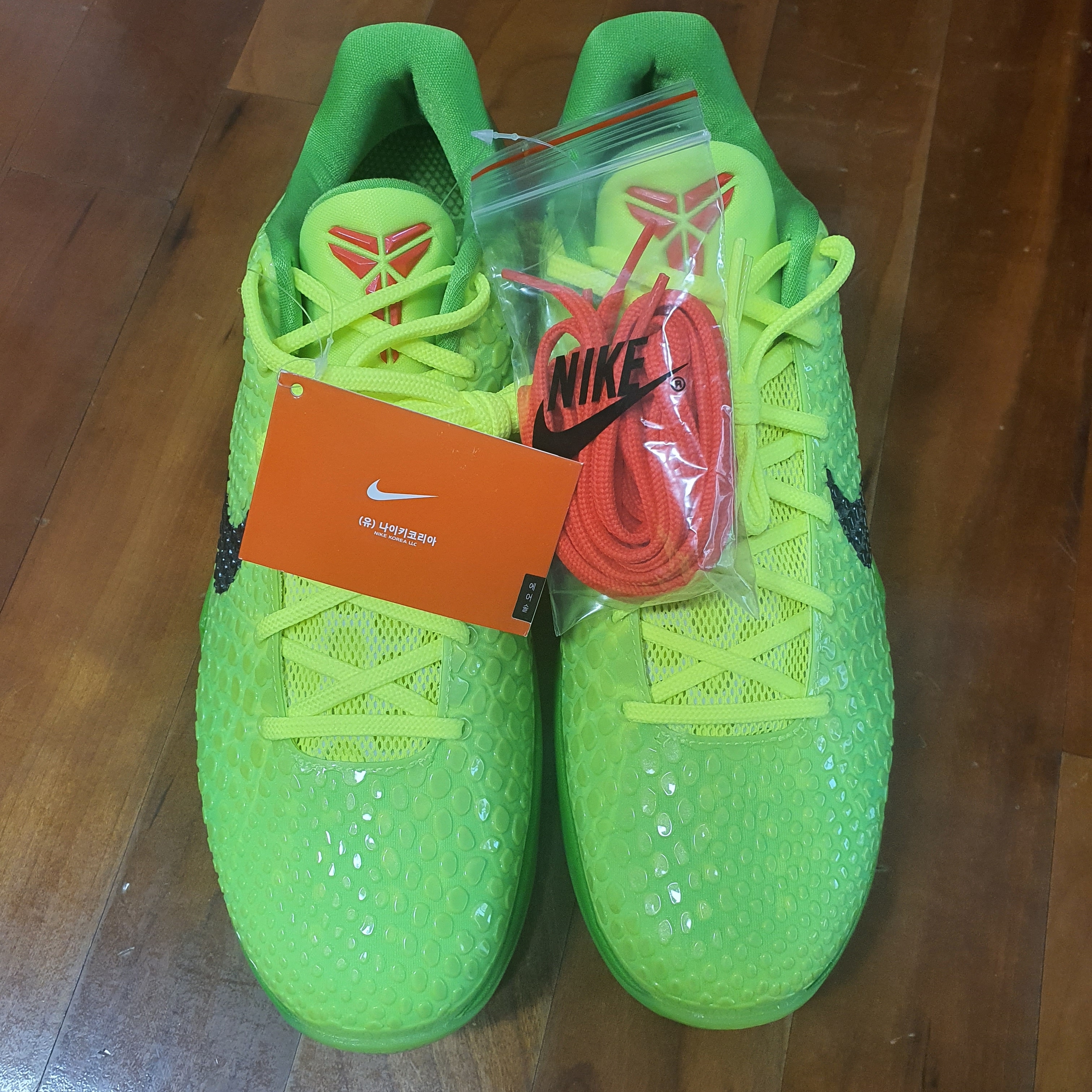 Nike Kobe 6 Protro Green Apple 착용 스타일