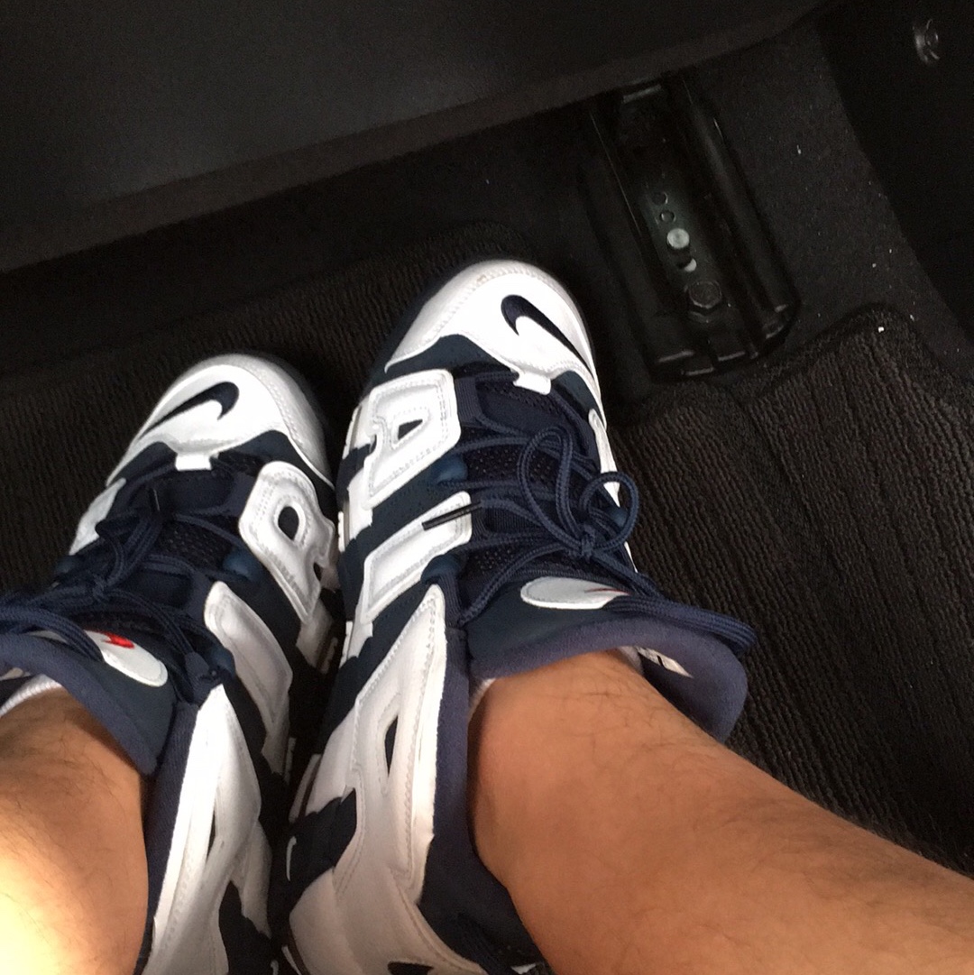 Nike Air More Uptempo Olympics 2012 착용 스타일 - 1