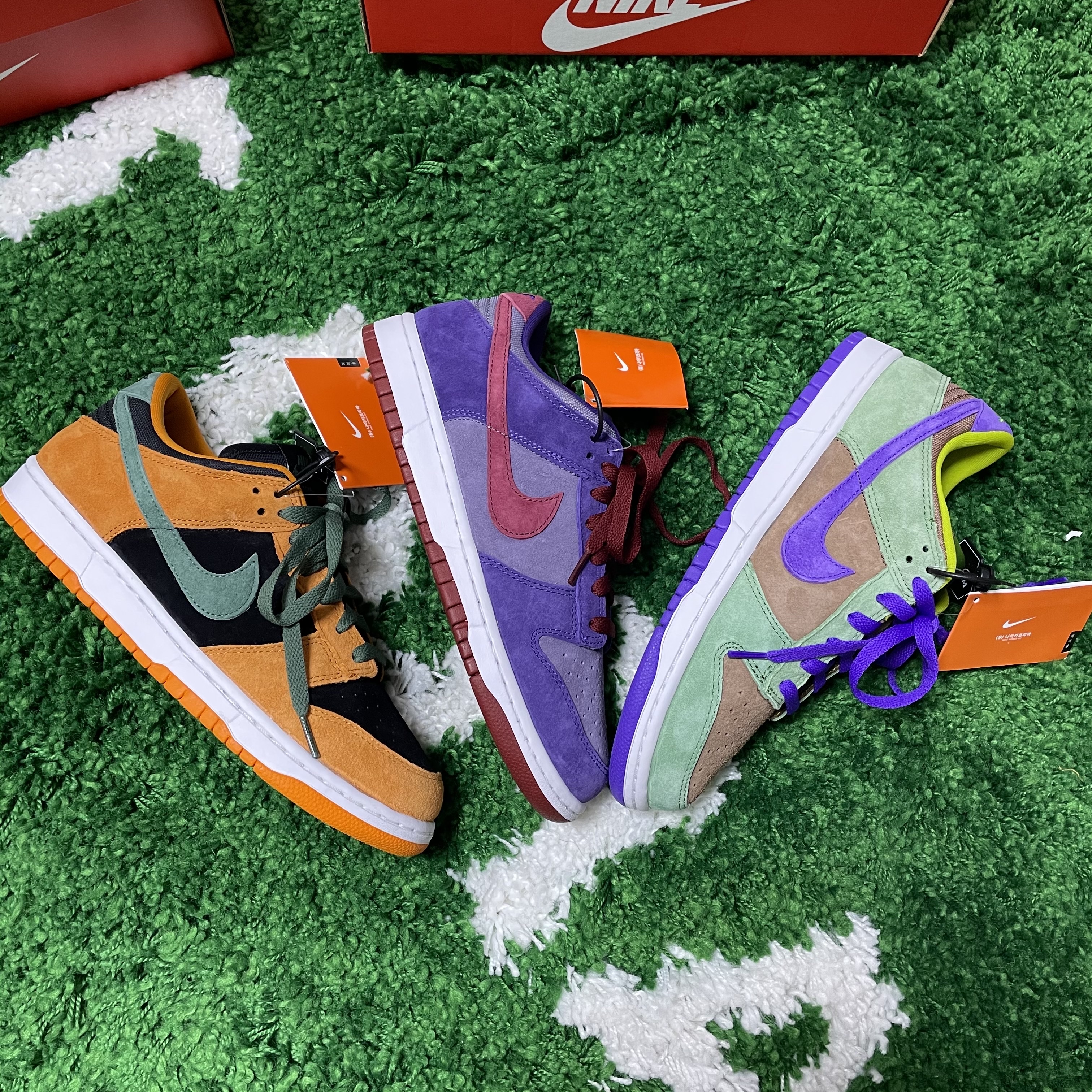 Nike Dunk Low SP Ceramic, Nike Dunk Low SP Plum 2020 착용 스타일
