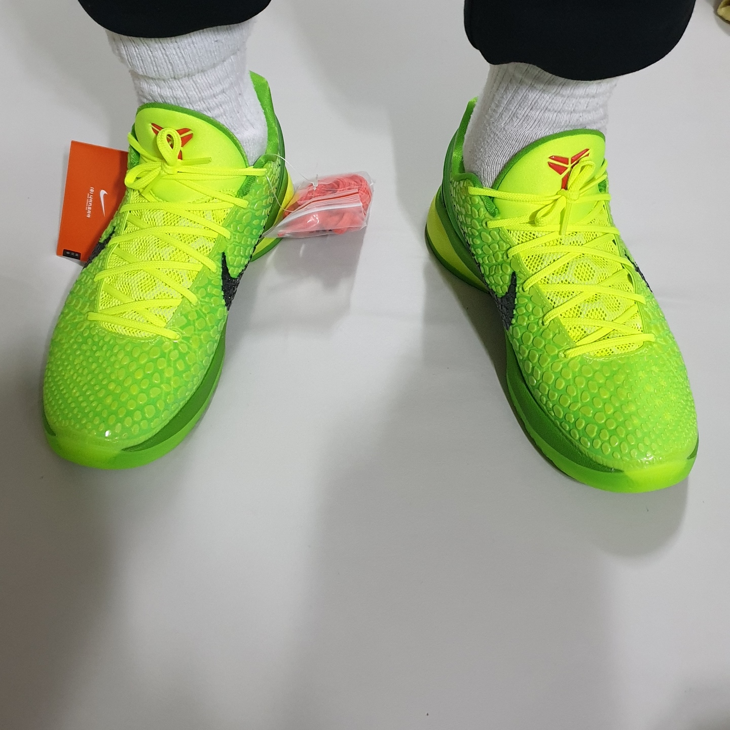 Nike Kobe 6 Protro Green Apple 착용 스타일 - 3