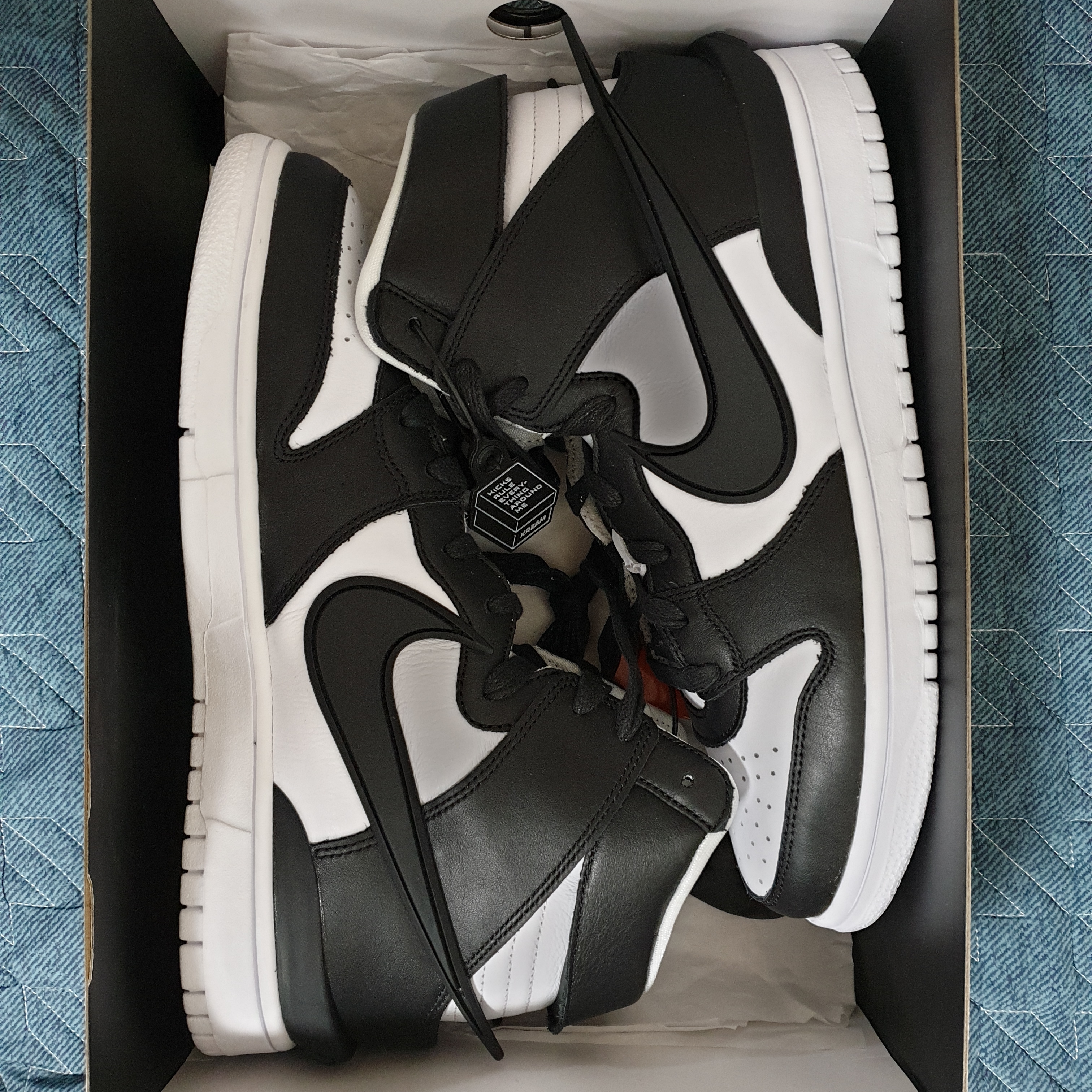 Nike x Ambush Dunk High Black 착용 스타일 - 2