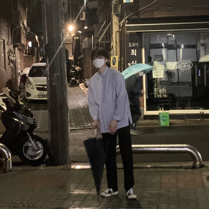 Converse x SNS One Star Camo Brown 착용 스타일
