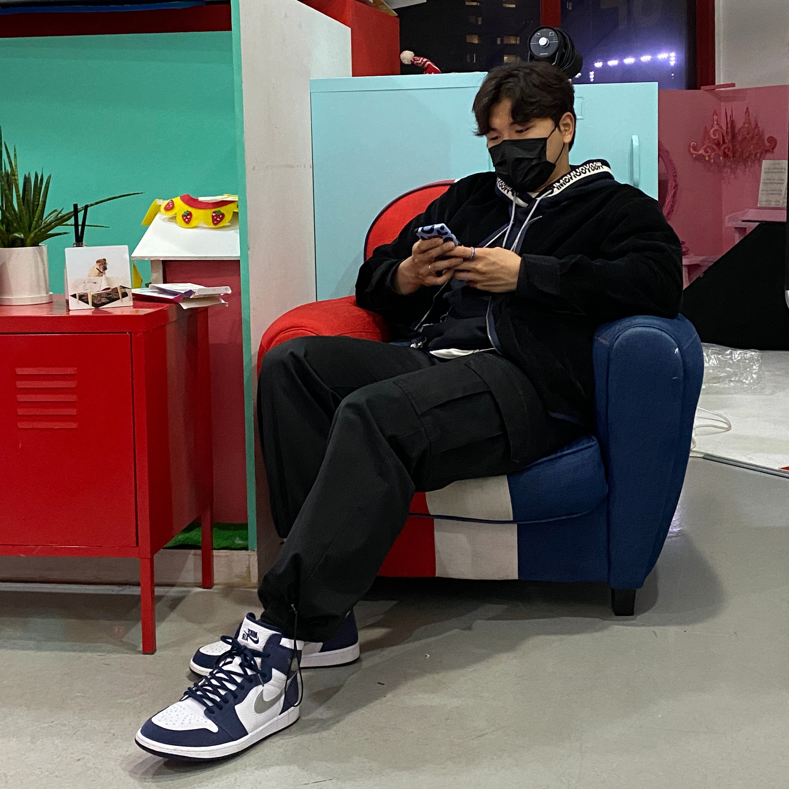 Jordan 1 Retro High OG CO.JP Midnight Navy 착용 스타일