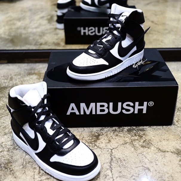 Nike x Ambush Dunk High Black 착용 스타일