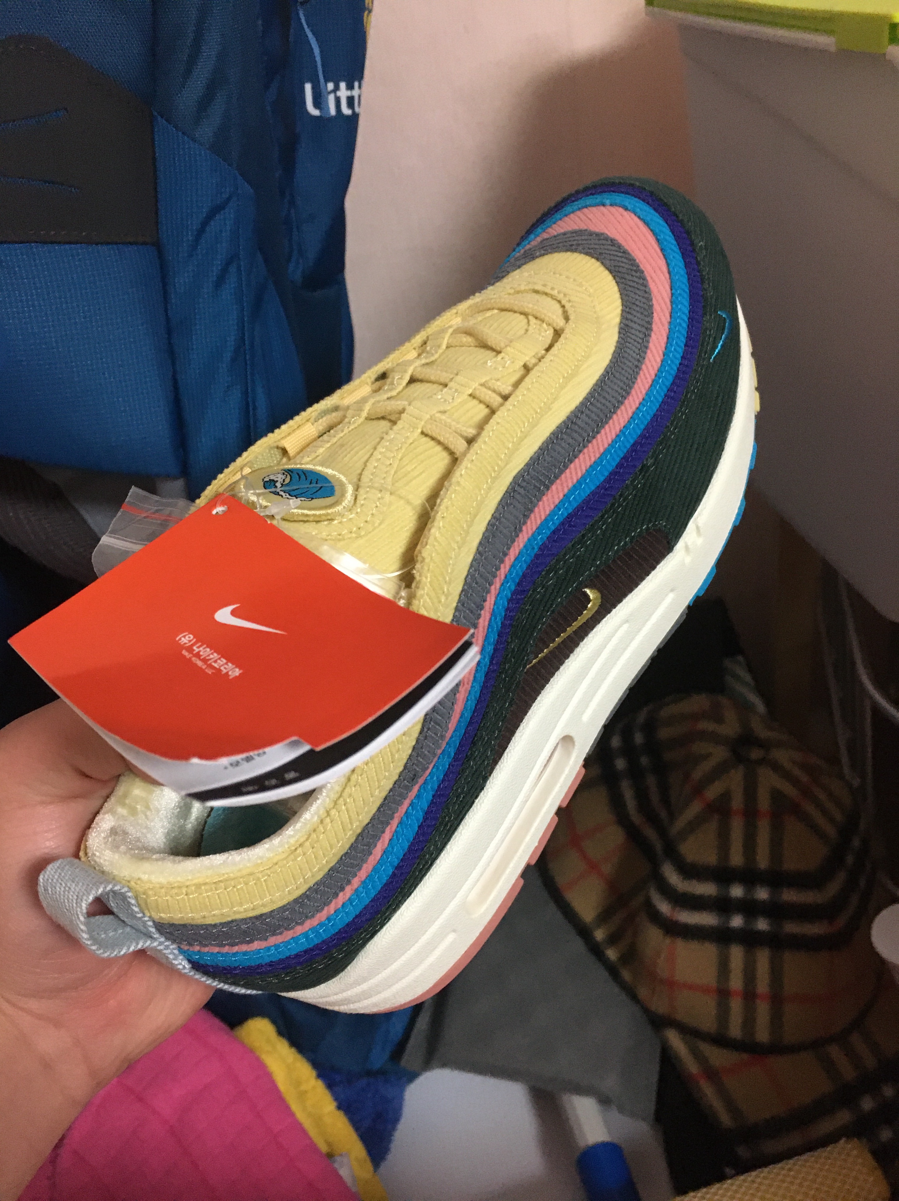 Nike x Sean Wotherspoon Air Max 1/97 착용 스타일