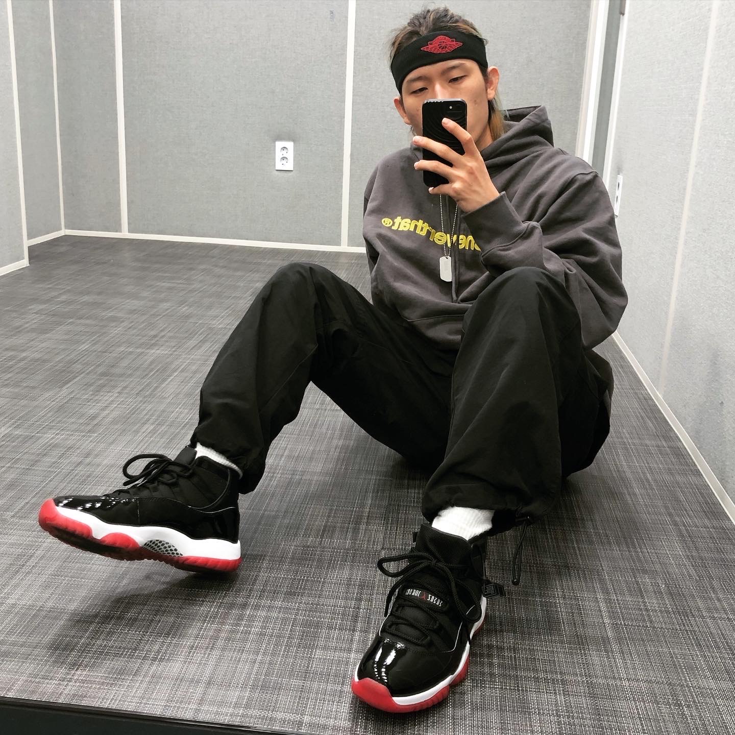 Jordan 11 Retro Bred 2019 착용 스타일 - 1