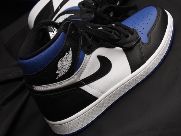 Jordan 1 Retro High OG Royal Toe 착용 스타일 - 1