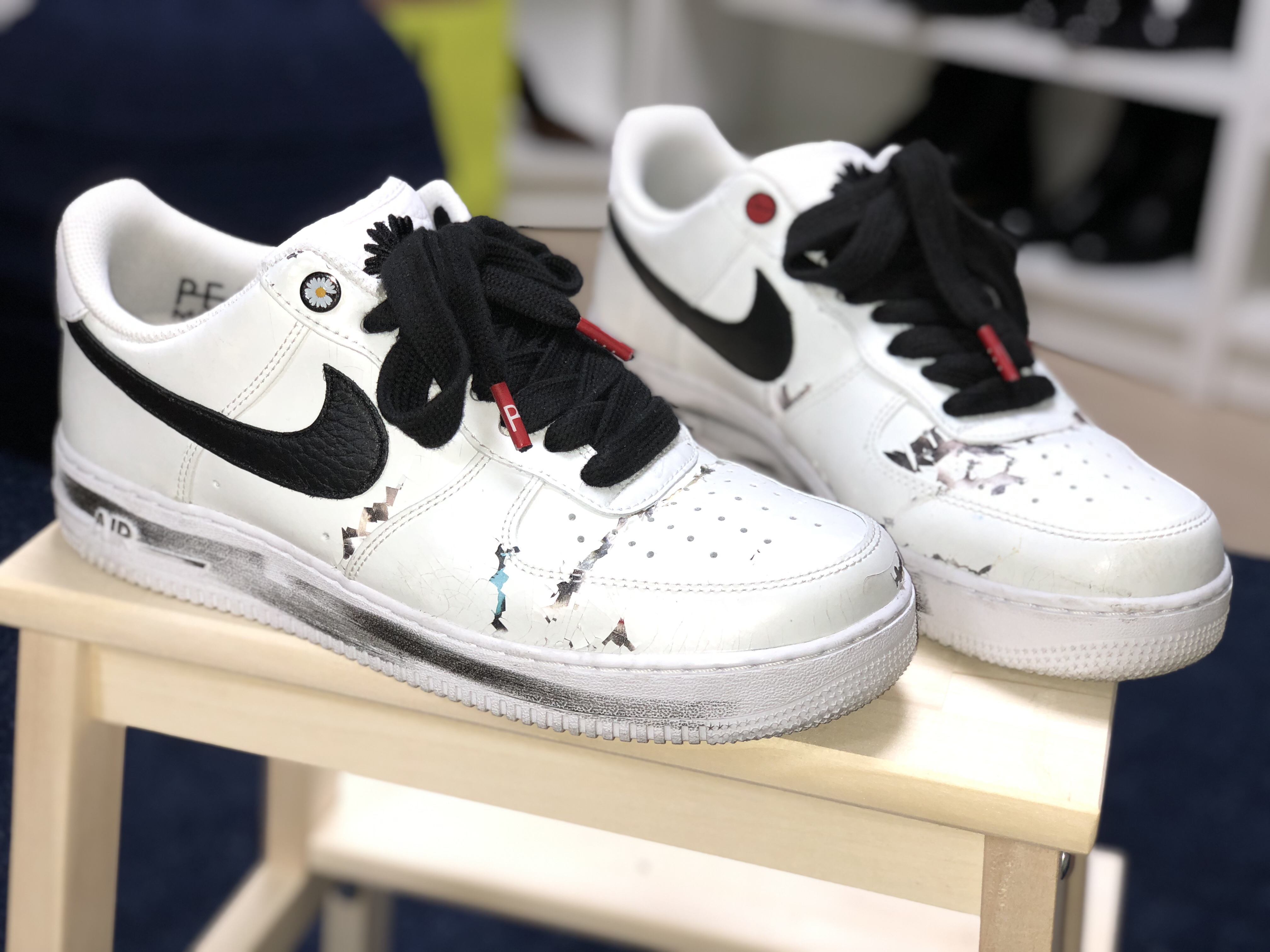 Nike x Peaceminusone Air Force 1 Low Para-Noise 2.0 착용 스타일 - 2