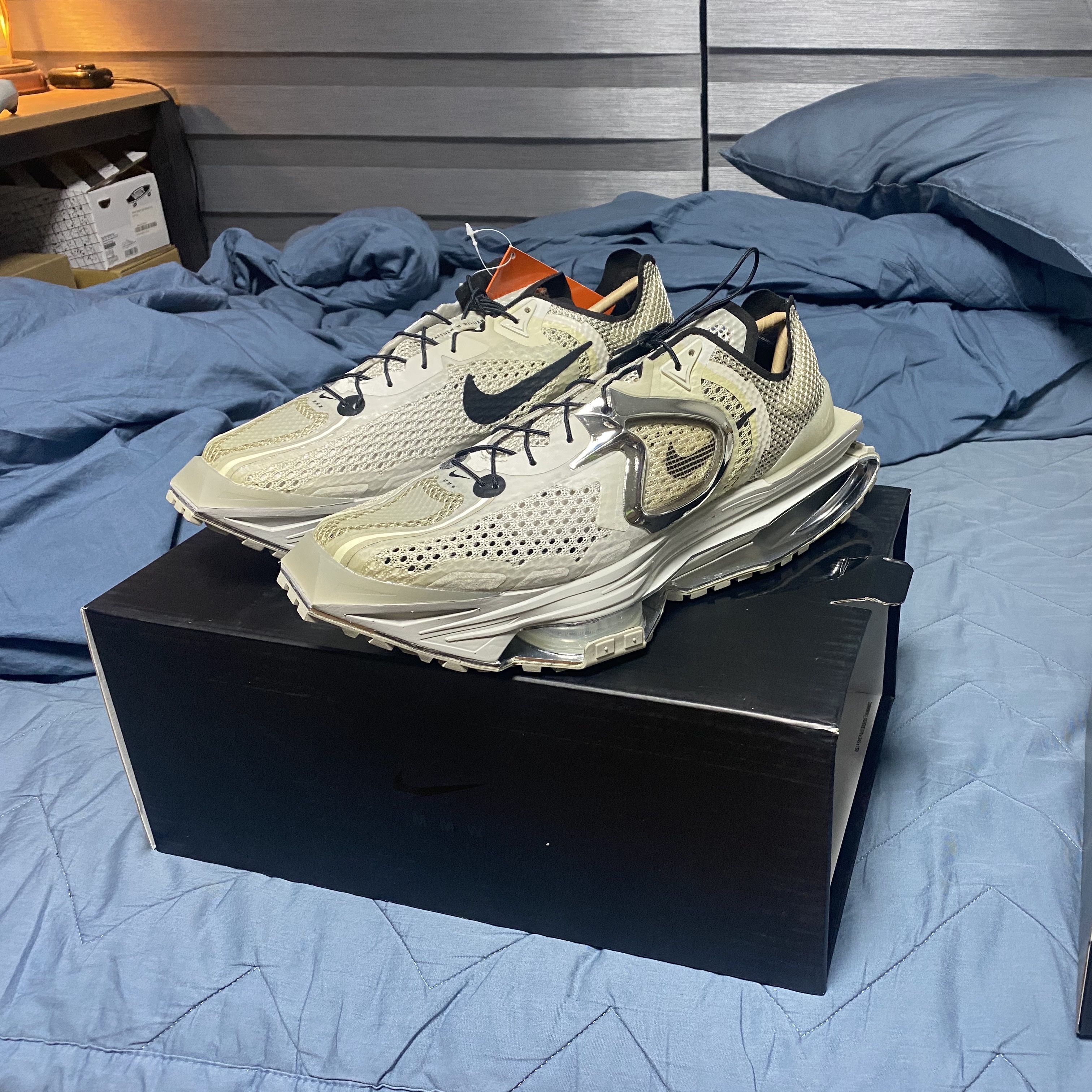 Nike x Matthew M Williams Zoom 004 Stone 착용 스타일
