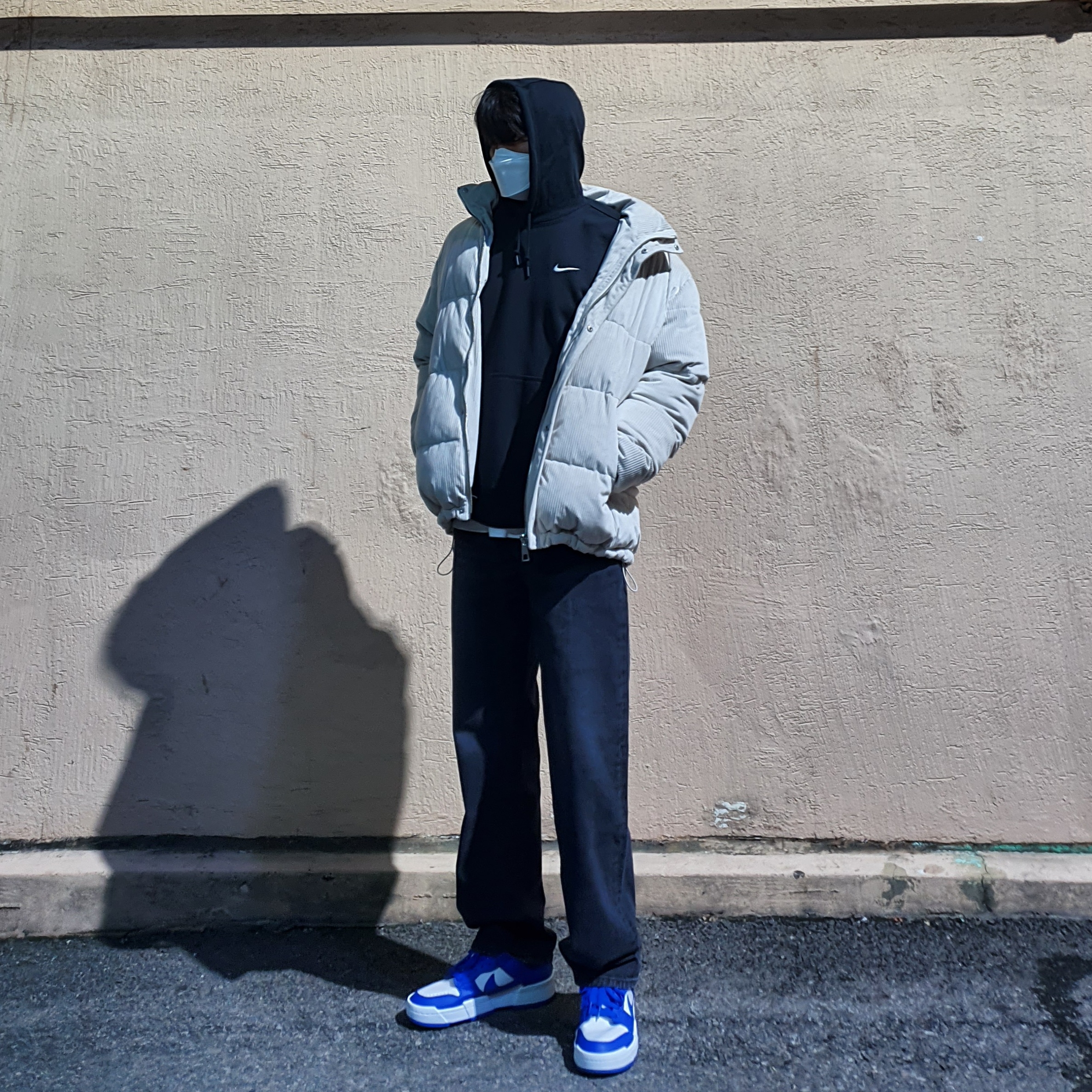 (W) Nike Dunk Low Disrupt Game Royal 착용 스타일