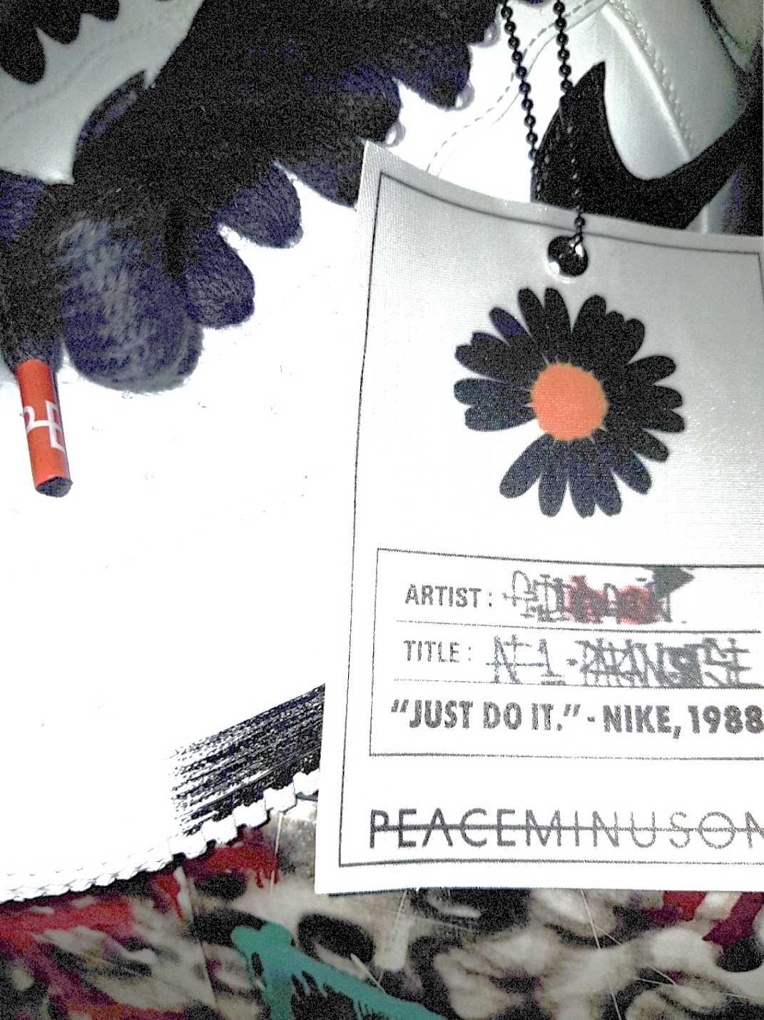 Nike x Peaceminusone Air Force 1 Low Para-Noise 2.0 착용 스타일