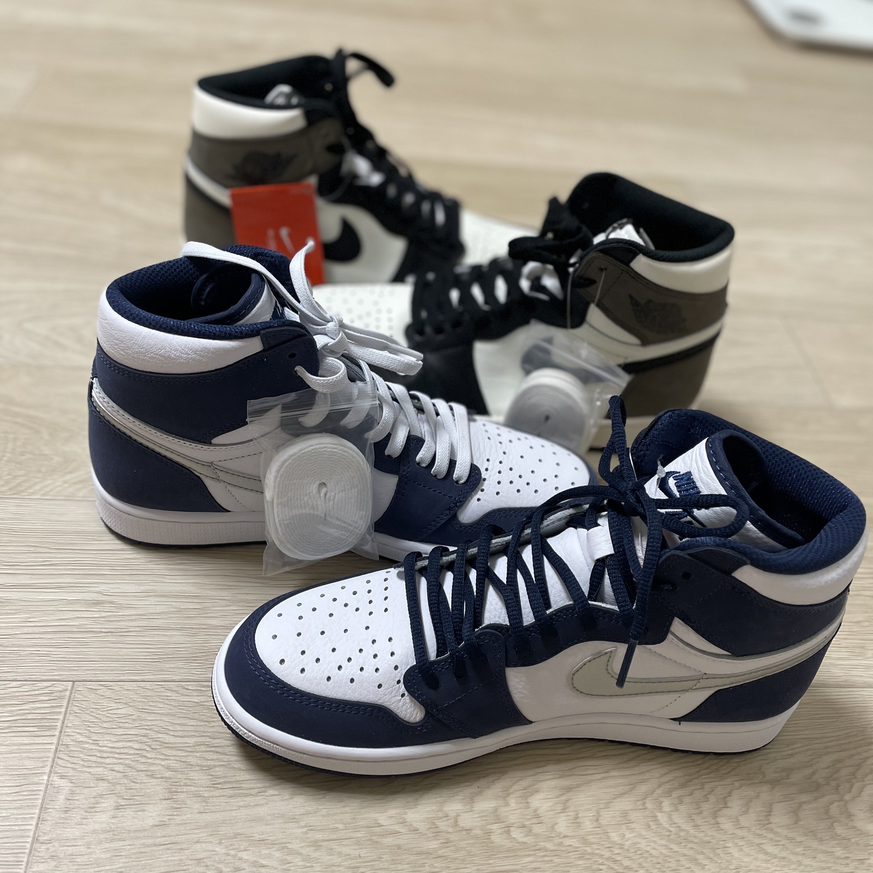 Jordan 1 Retro High OG CO.JP Midnight Navy 착용 스타일