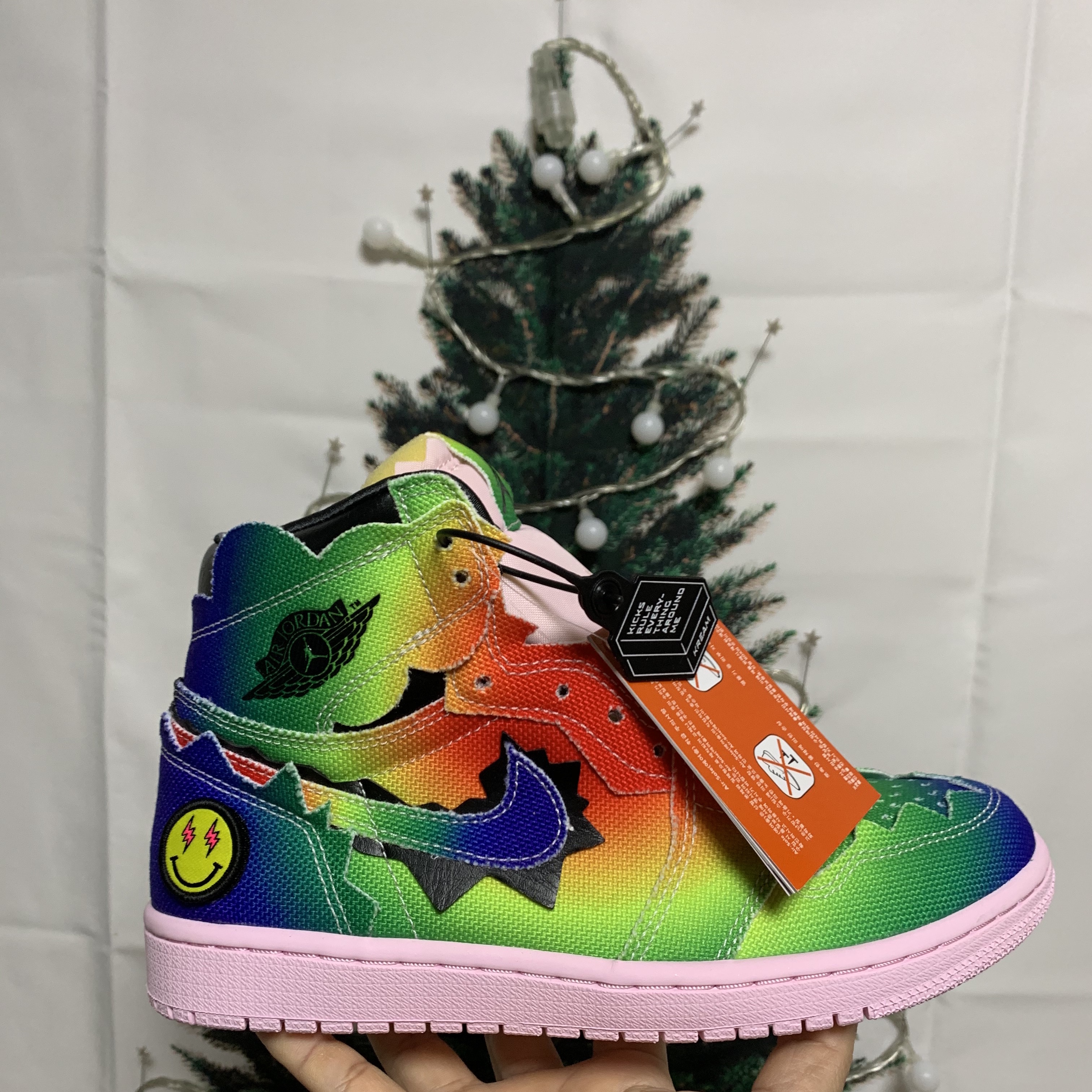 Jordan 1 x J Balvin Retro High OG 착용 스타일