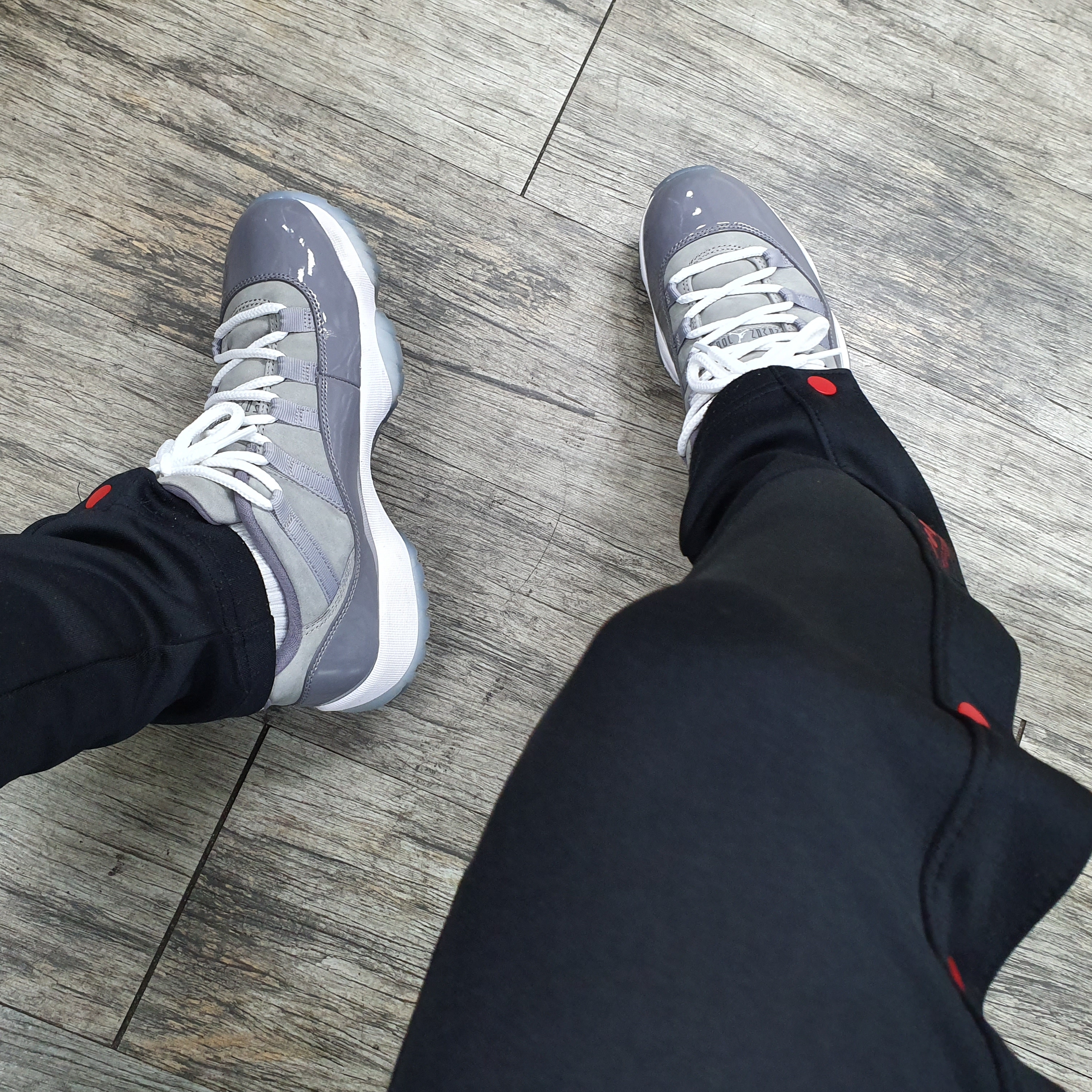 Jordan 11 Retro Low Cool Grey 착용 스타일
