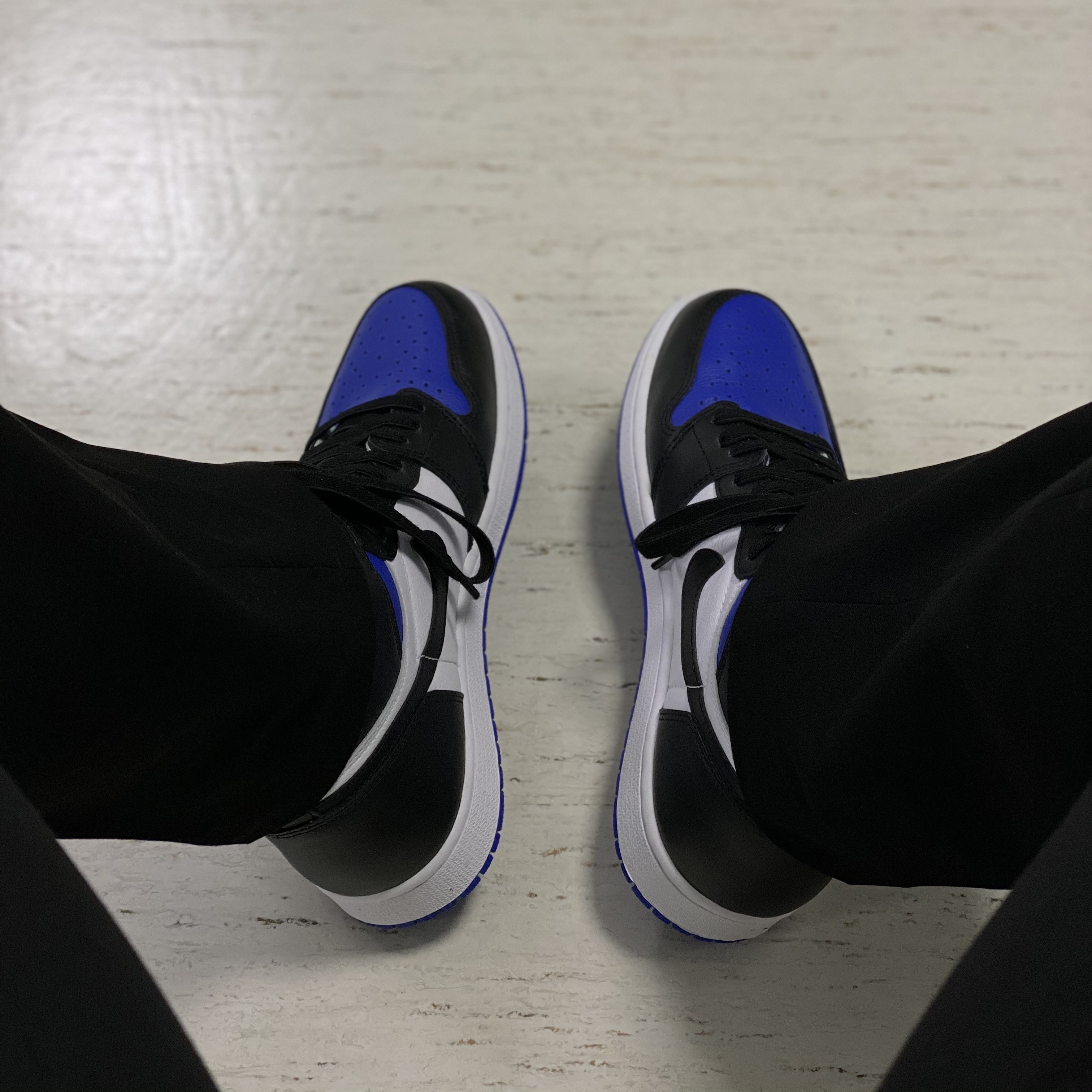 Jordan 1 Retro High OG Royal Toe 착용 스타일