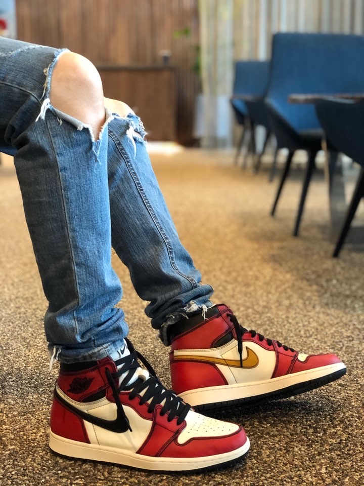 Jordan 1 Retro High OG Defiant SB LA to Chicago 착용 스타일 - 2
