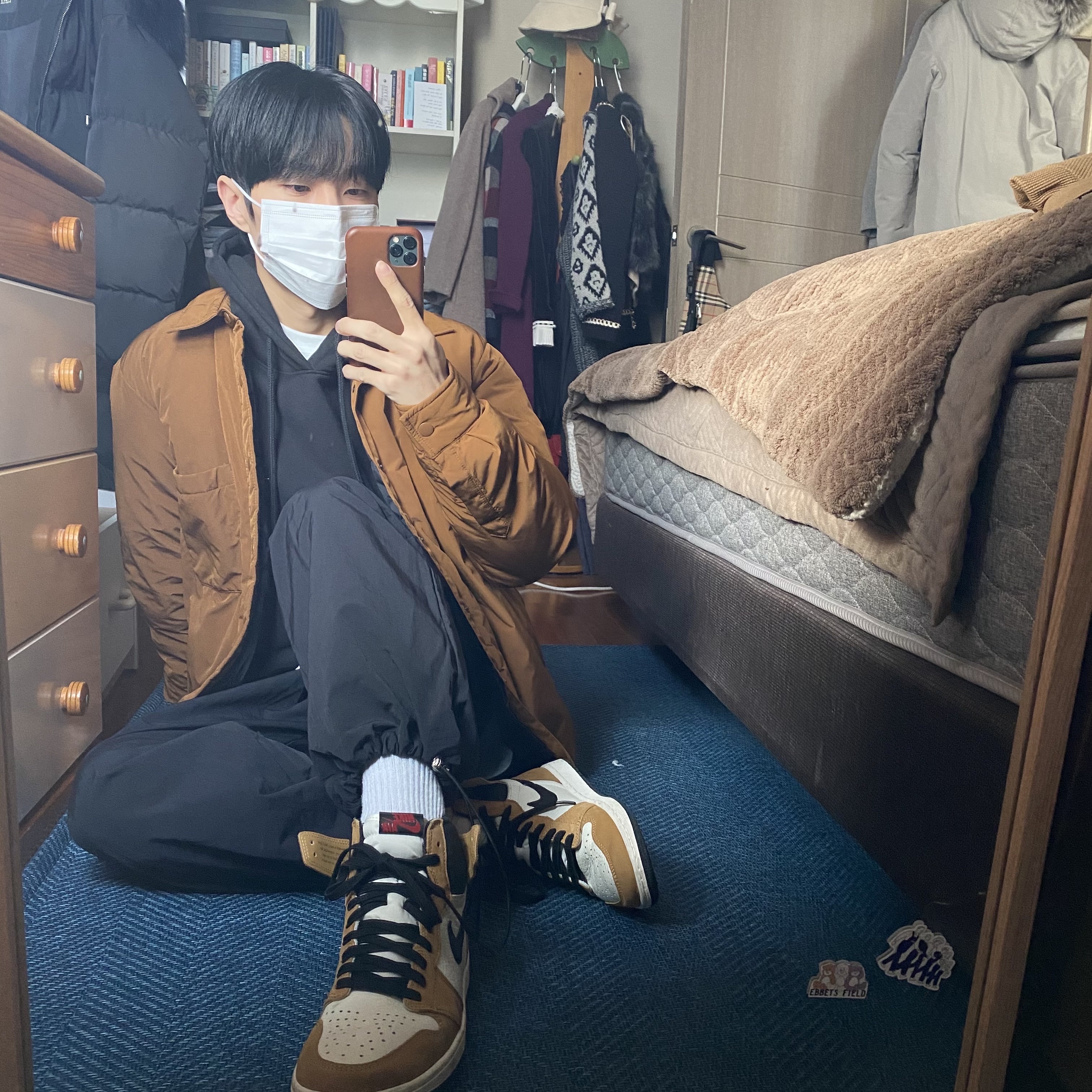 Jordan 1 Retro High Rookie of the Year 착용 스타일 - 1