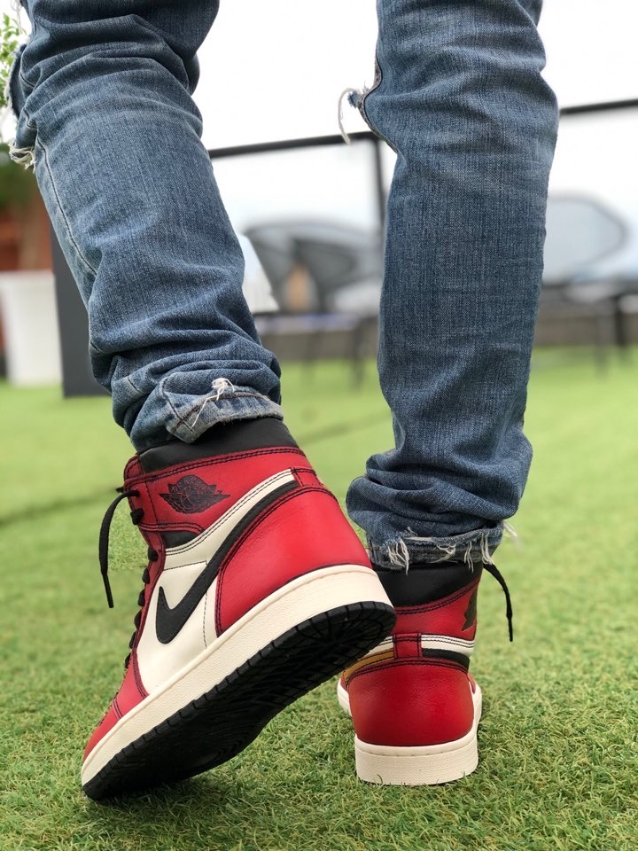 Jordan 1 Retro High OG Defiant SB LA to Chicago 착용 스타일 - 1