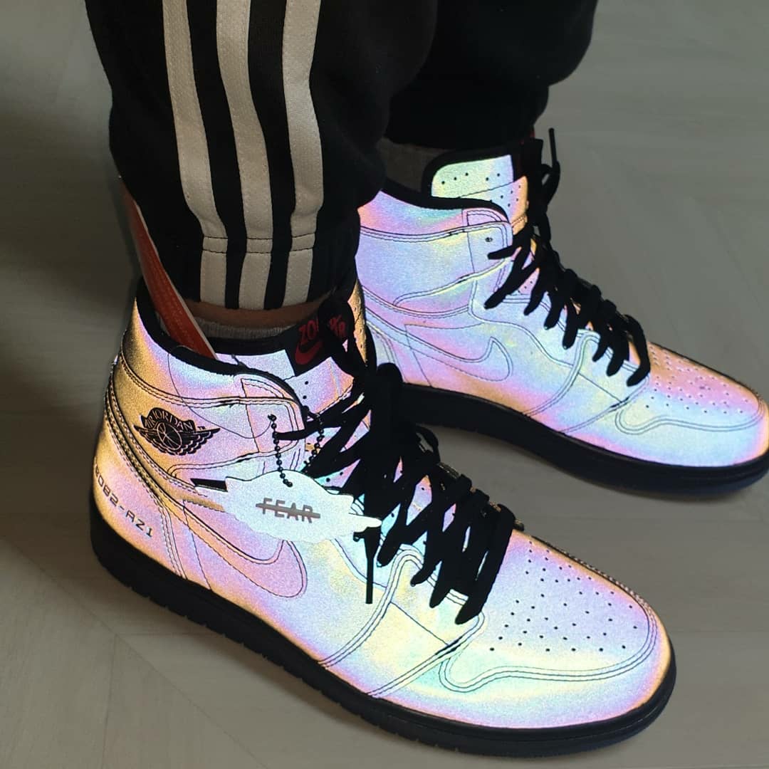 Jordan 1 Retro High OG Court Purple 2020, Nike x Stussy Air Zoom Spiridon Cage 2 Fossil 착용 스타일 - 4