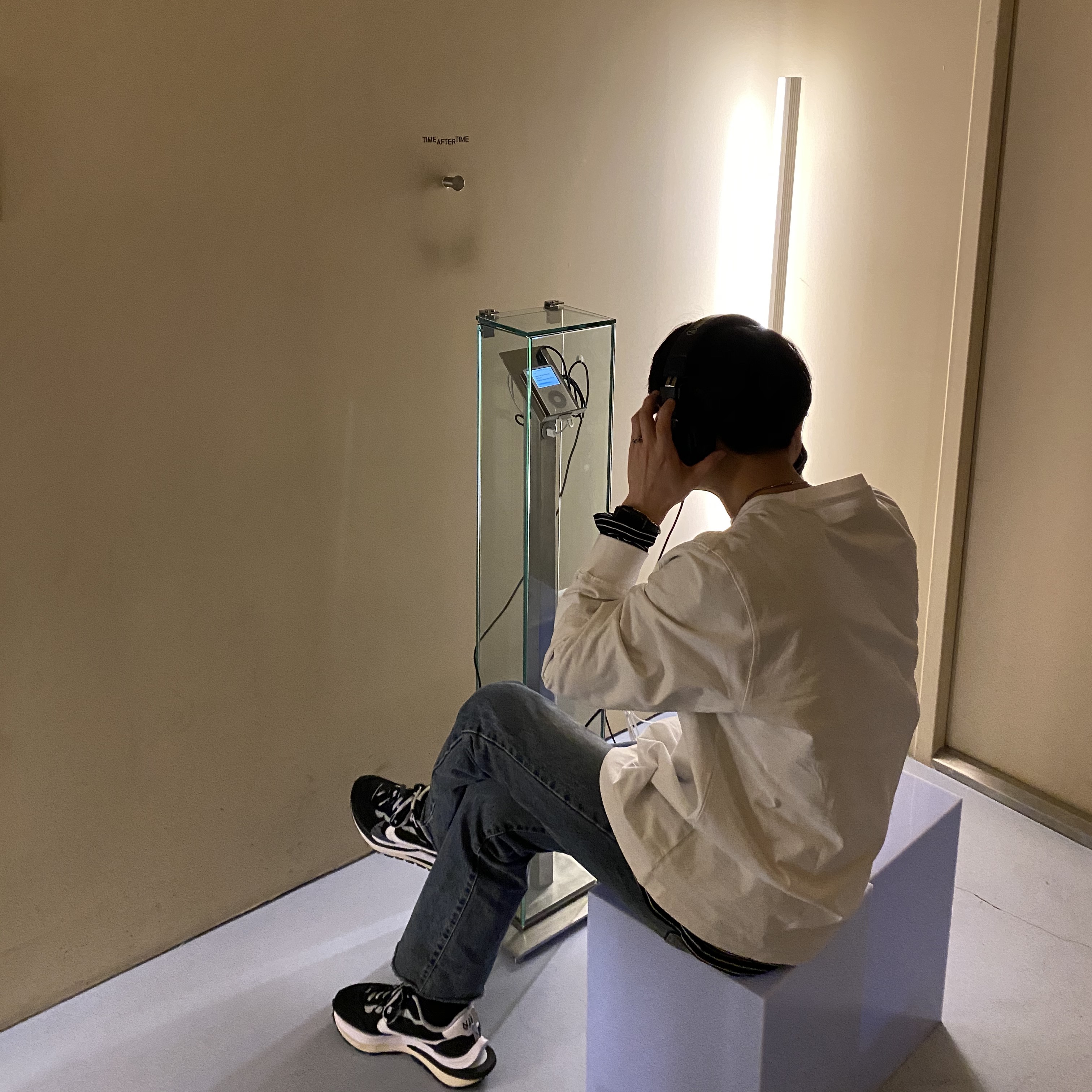 Nike x Sacai VaporWaffle Black White 착용 스타일