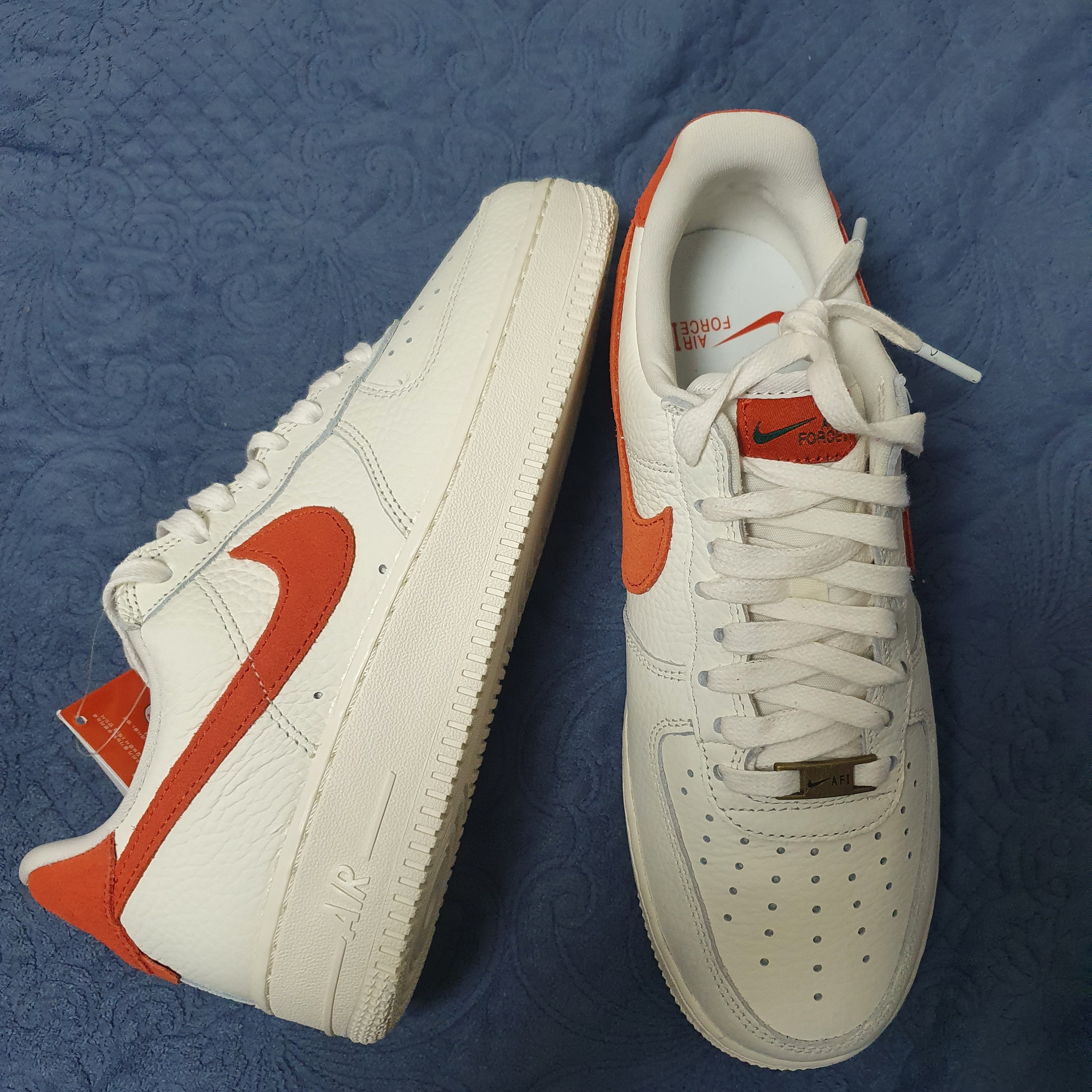 Nike Air Force 1 '07 Craft Mantra Orange 착용 스타일 - 2